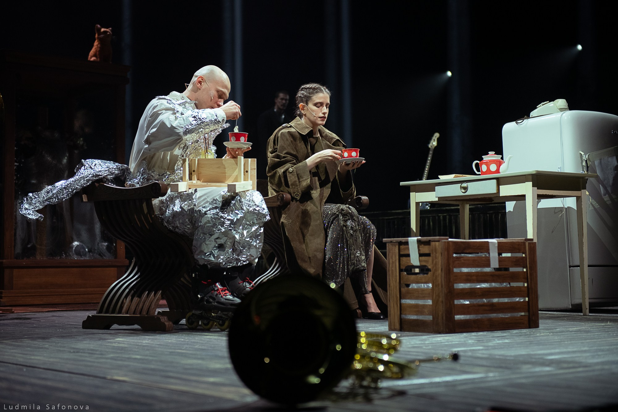 Гамлет. Режиссёр Андрей Гончаров. Гамлет Юра Борисов. Lucytheatre