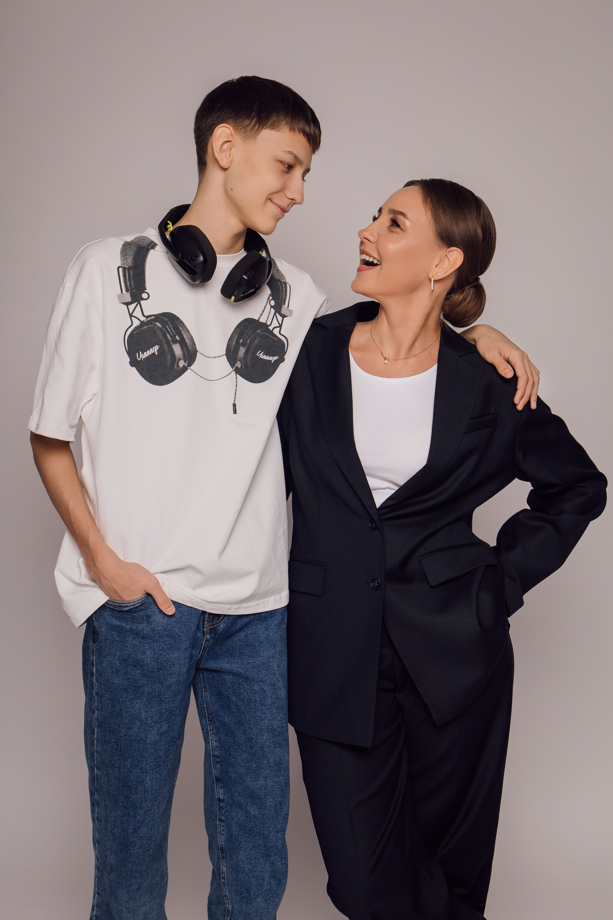 Татьяна с сыном