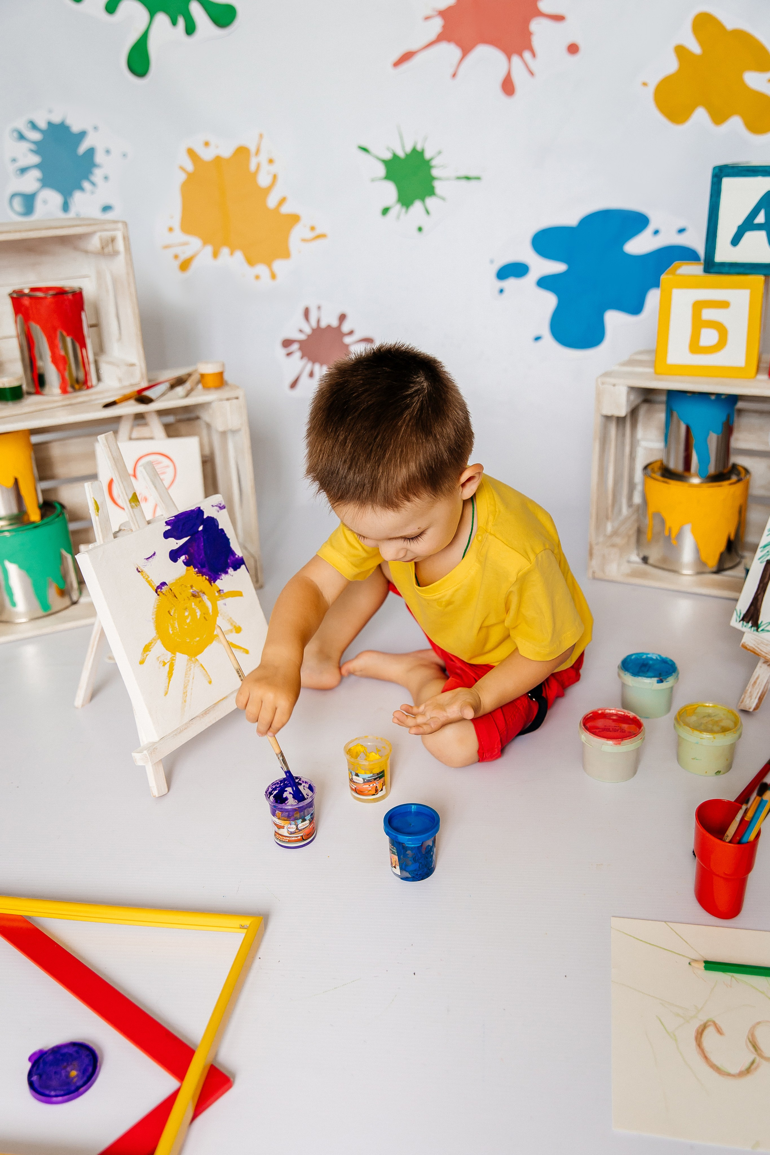 Краски. Детский фотограф, выпускные альбомы в Нижнем Новгороде Бодягина Мария