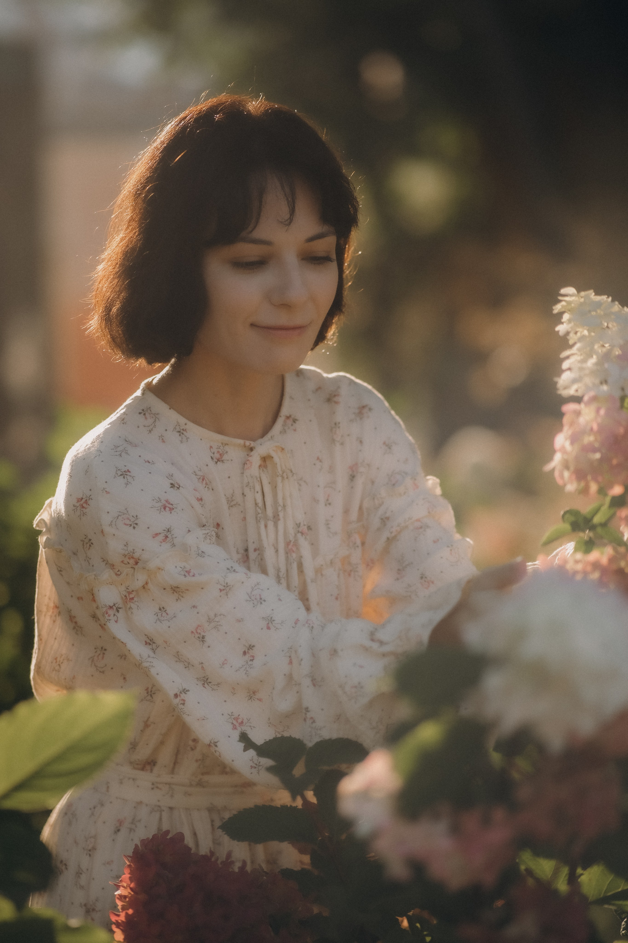 Утро в гортензиях. Свадебный и семейный фотограф в Москве Инника Кетлер