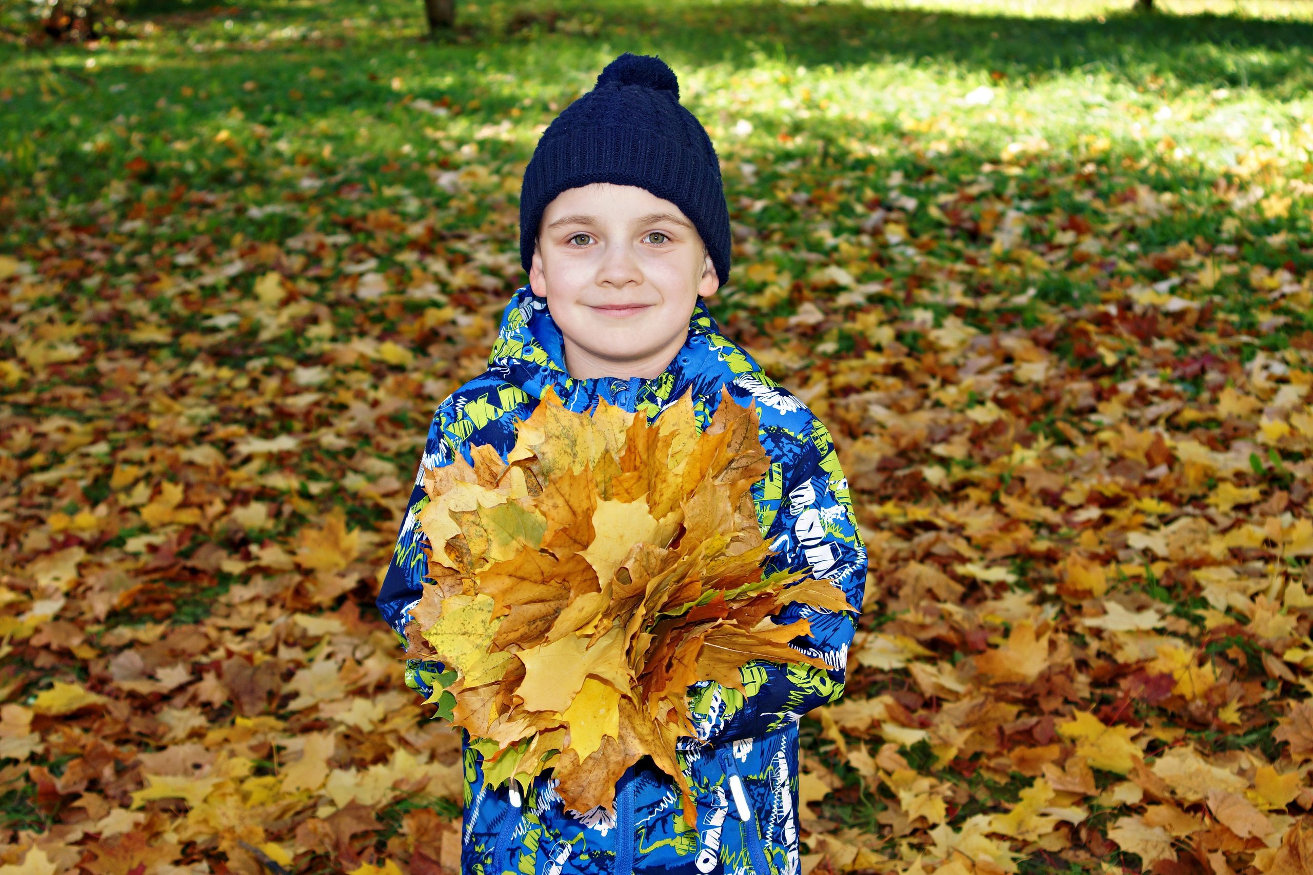 Осенняя фотосессия в детском саду г. Йошкар-Ола