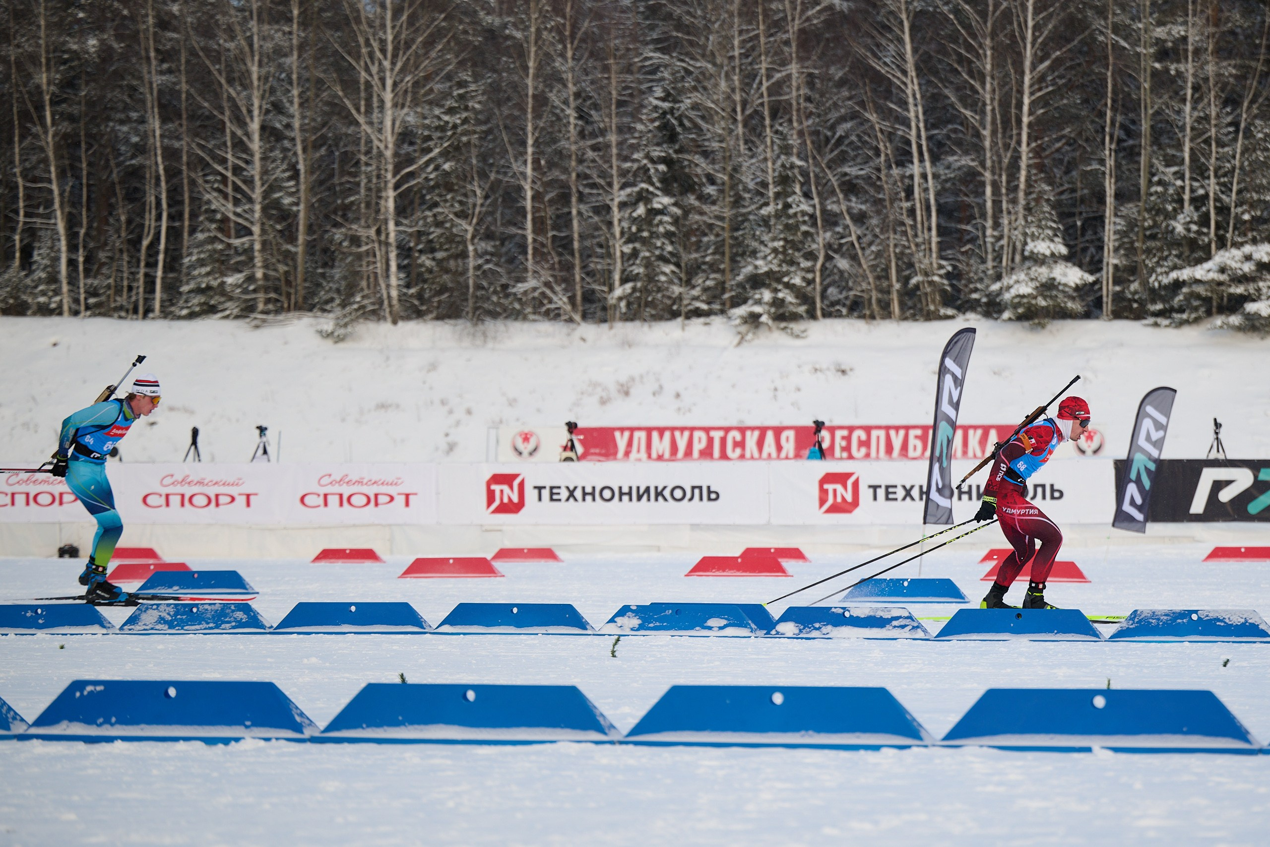 Биатлон. Чемпионат России — 2024/2025, 3-й этап, Ижевск. Спринт. Мужчины. Спортивный репортажный фотограф в Ижевске Сергей Мерзляков
