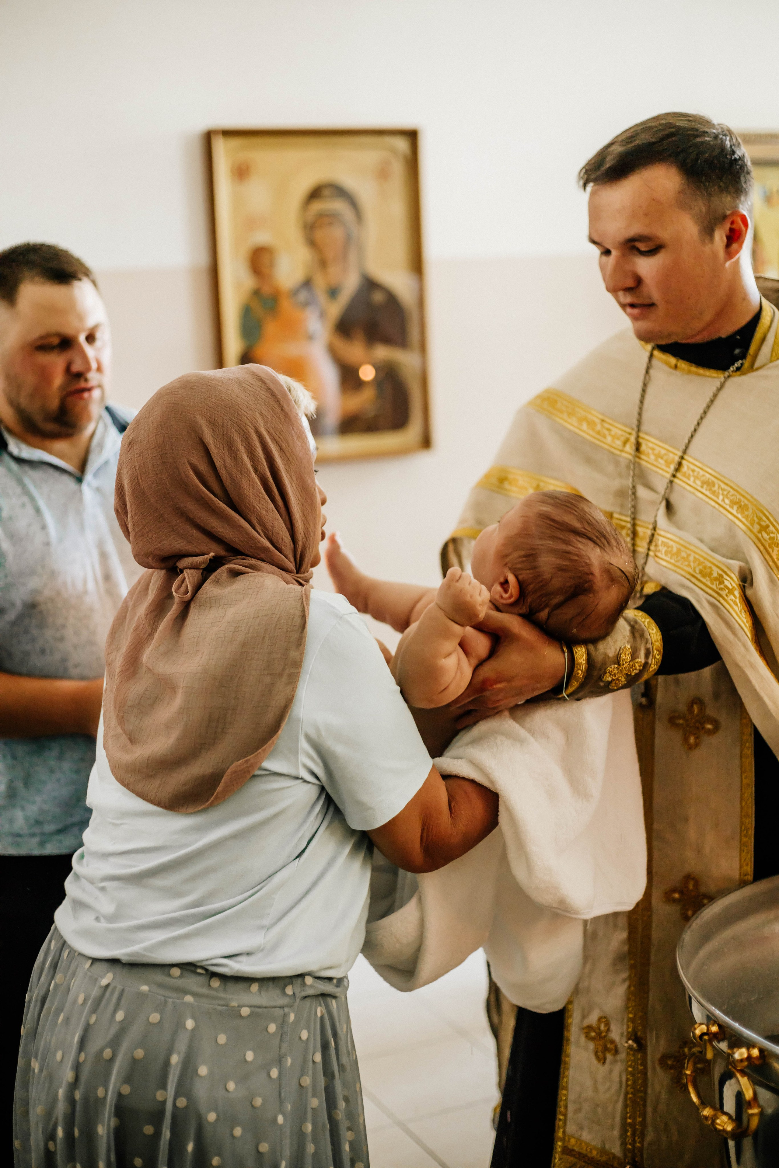 Крещение. Рыжова Тамара