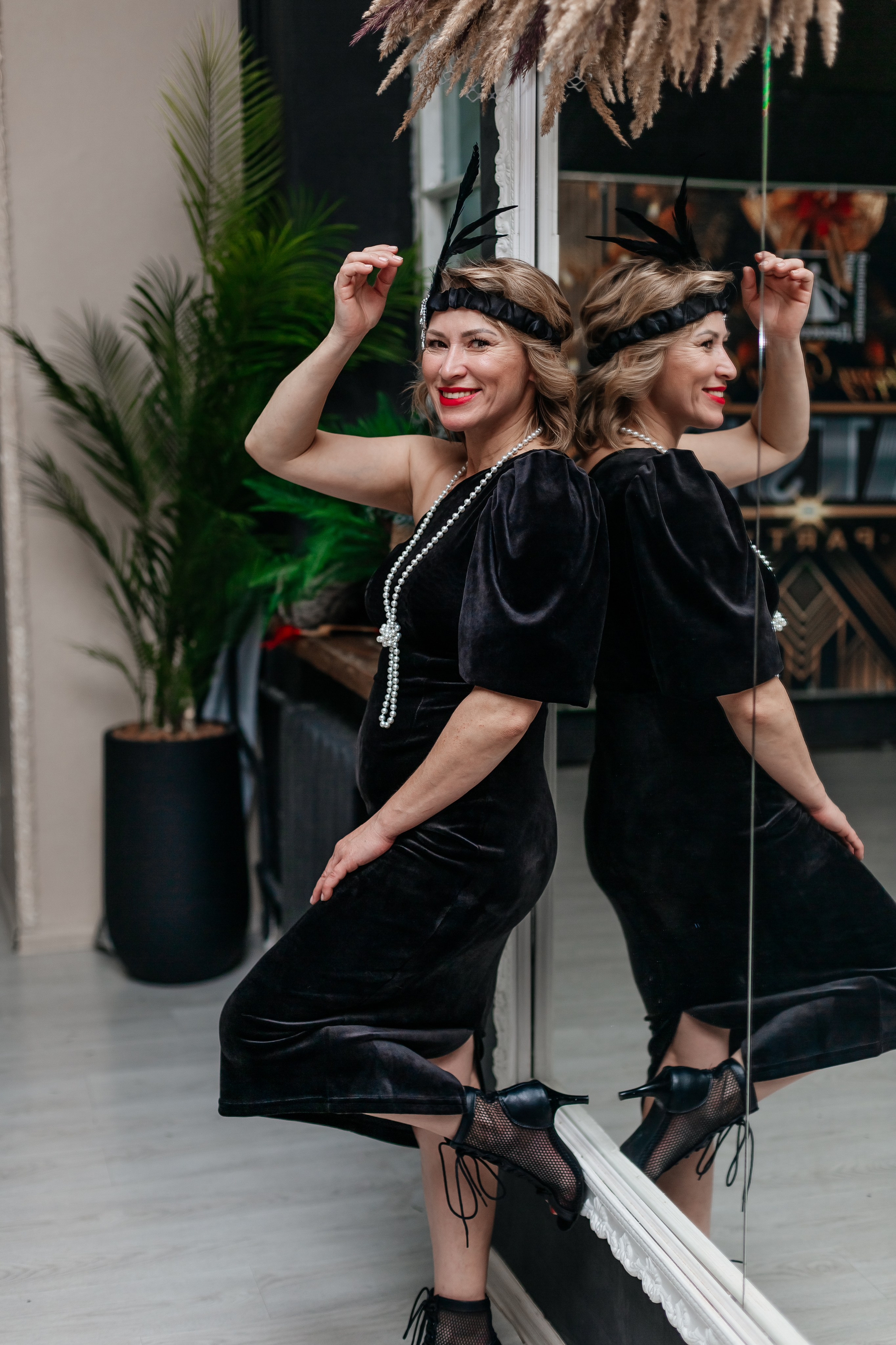 Новогодняя танцевальная хастл-вечеринка в стиле Гетсби. Фотограф Краснодар Марго Хелбен