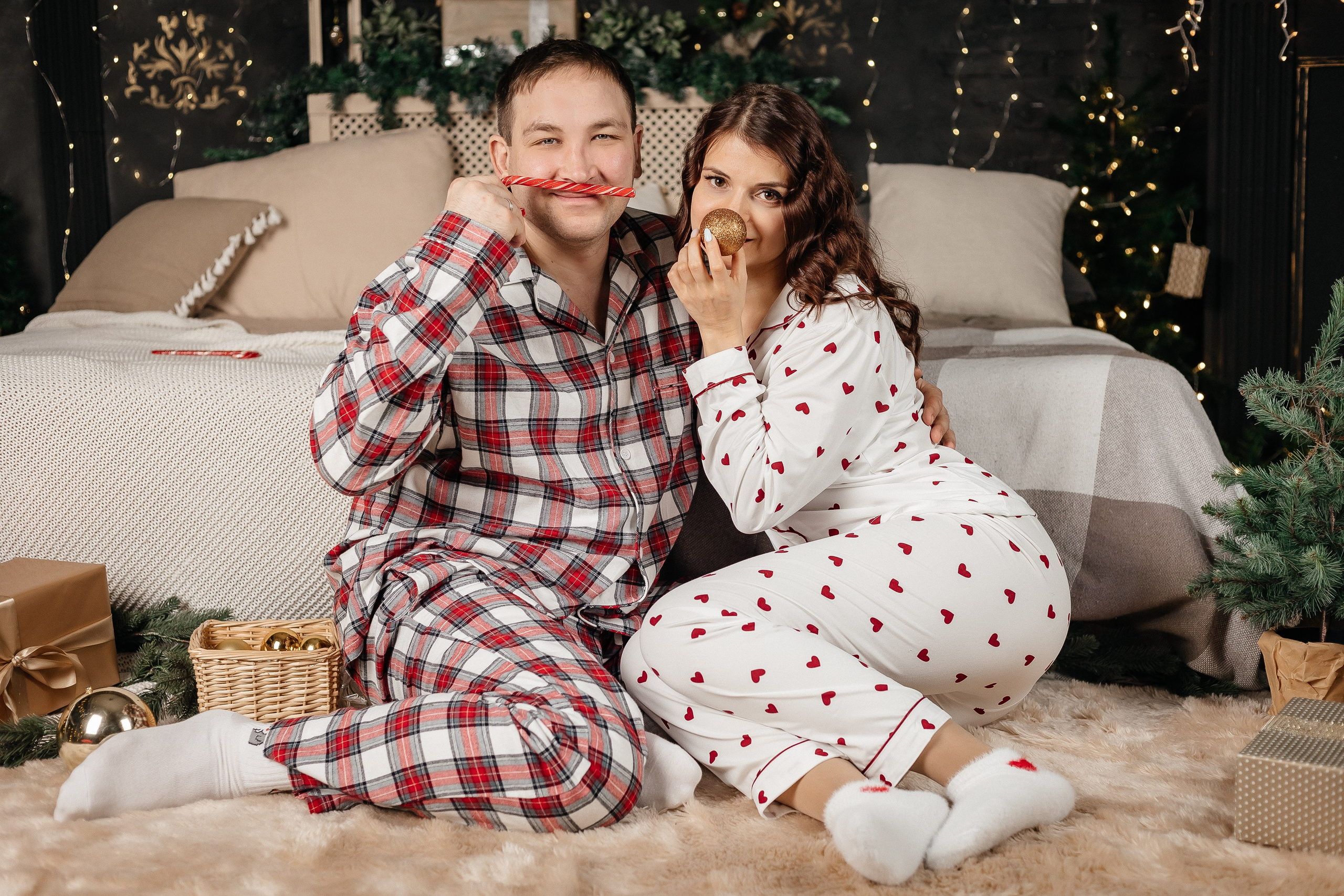 Новогодняя фотосессия в студии. Фотограф Татьяна Орлова