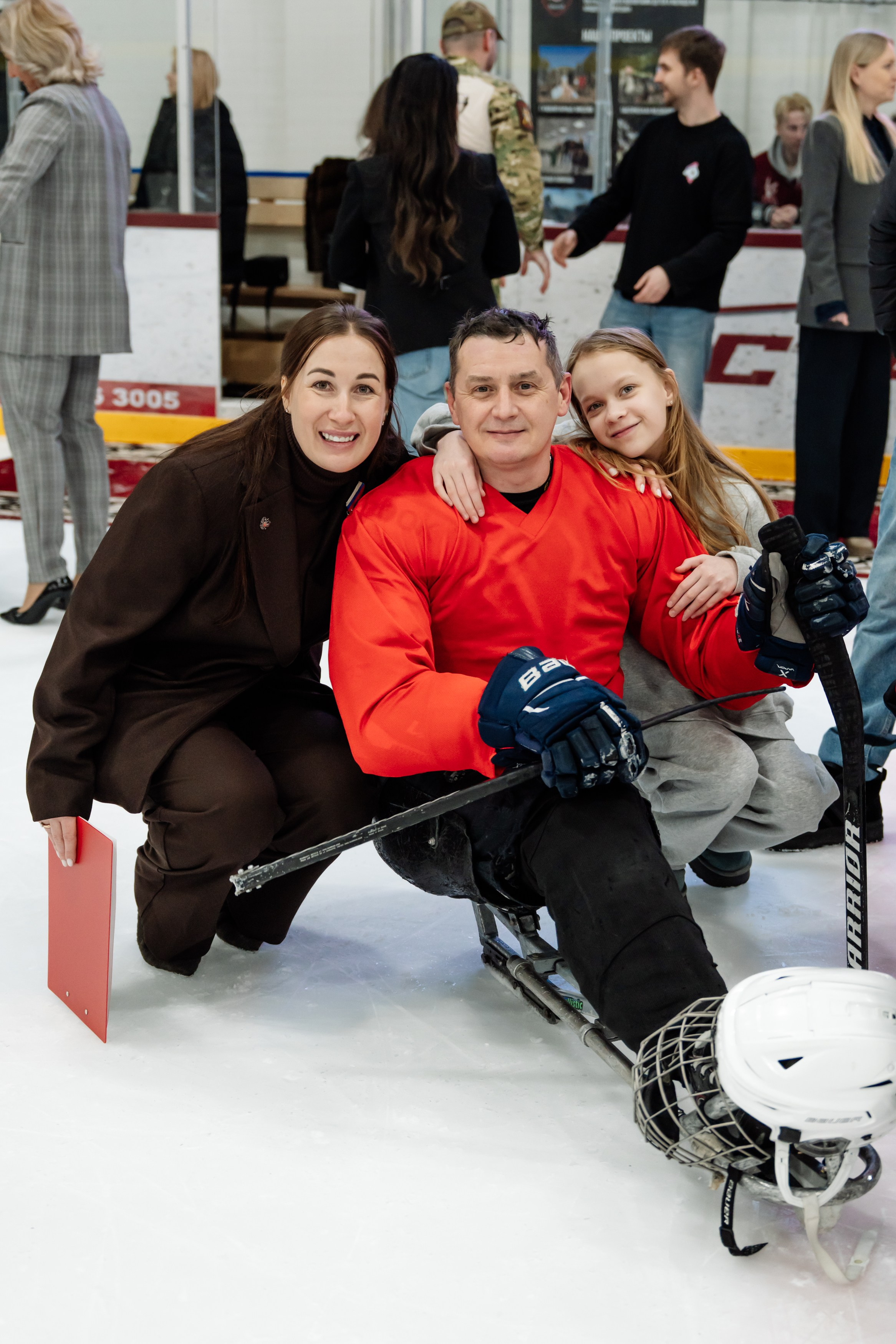 Игра в следж хоккей приуроченная 23.02.26 в арене Сталкер