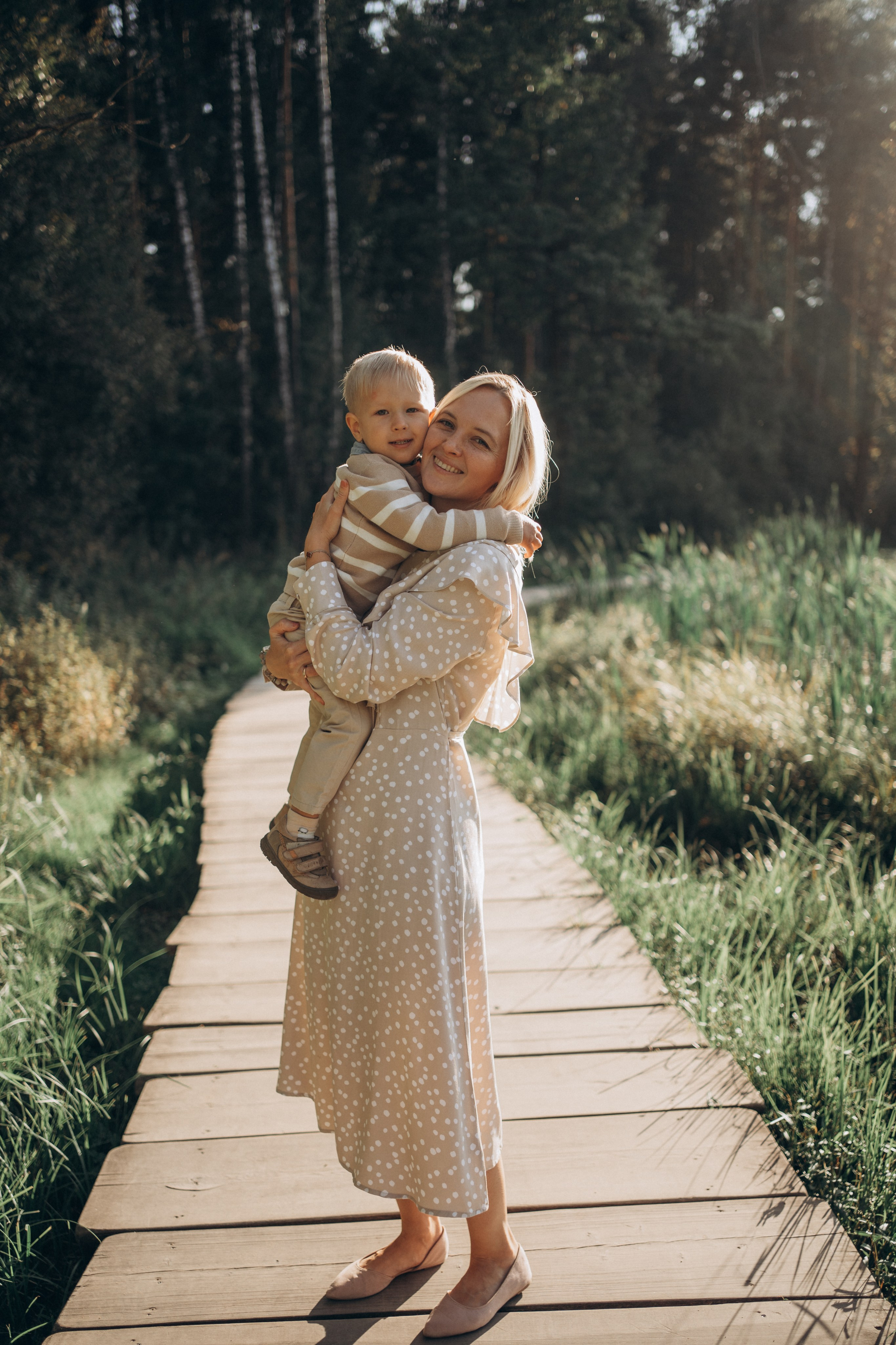 Прогулка в парке. Фотограф новорожденных и малышей до года в Москве Анастасия Соколова