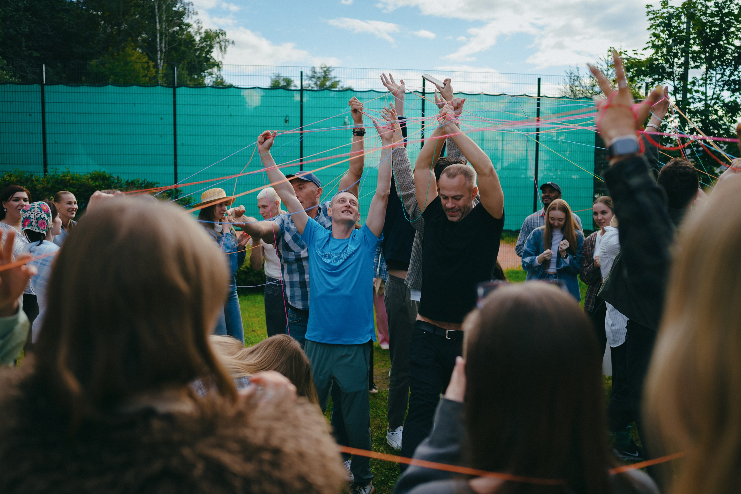 Корпоратив летом под открытым небом. Komonev