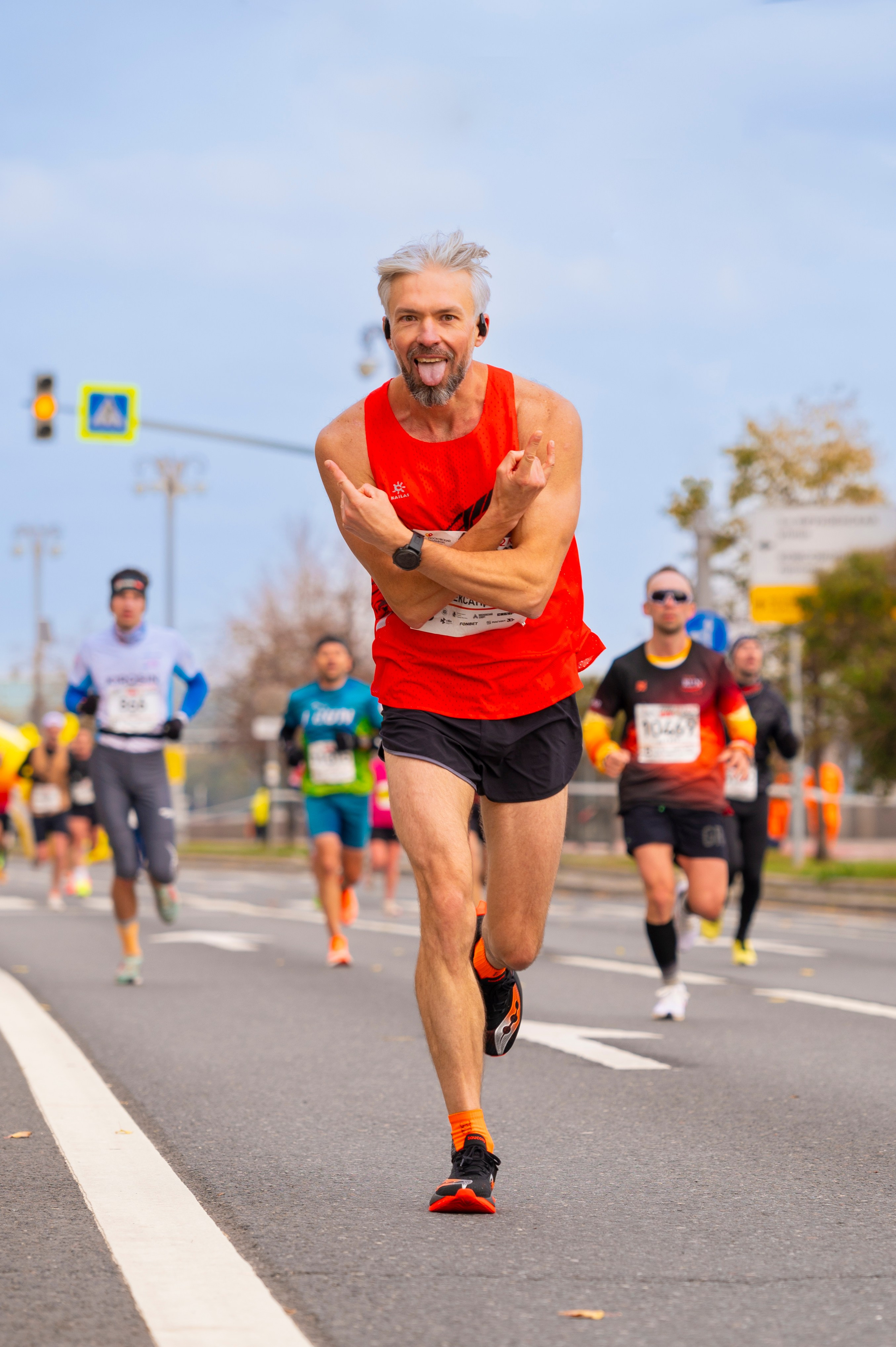 Спортивные мероприятия: Московский марафон 2024. Фотограф Михаил Волков