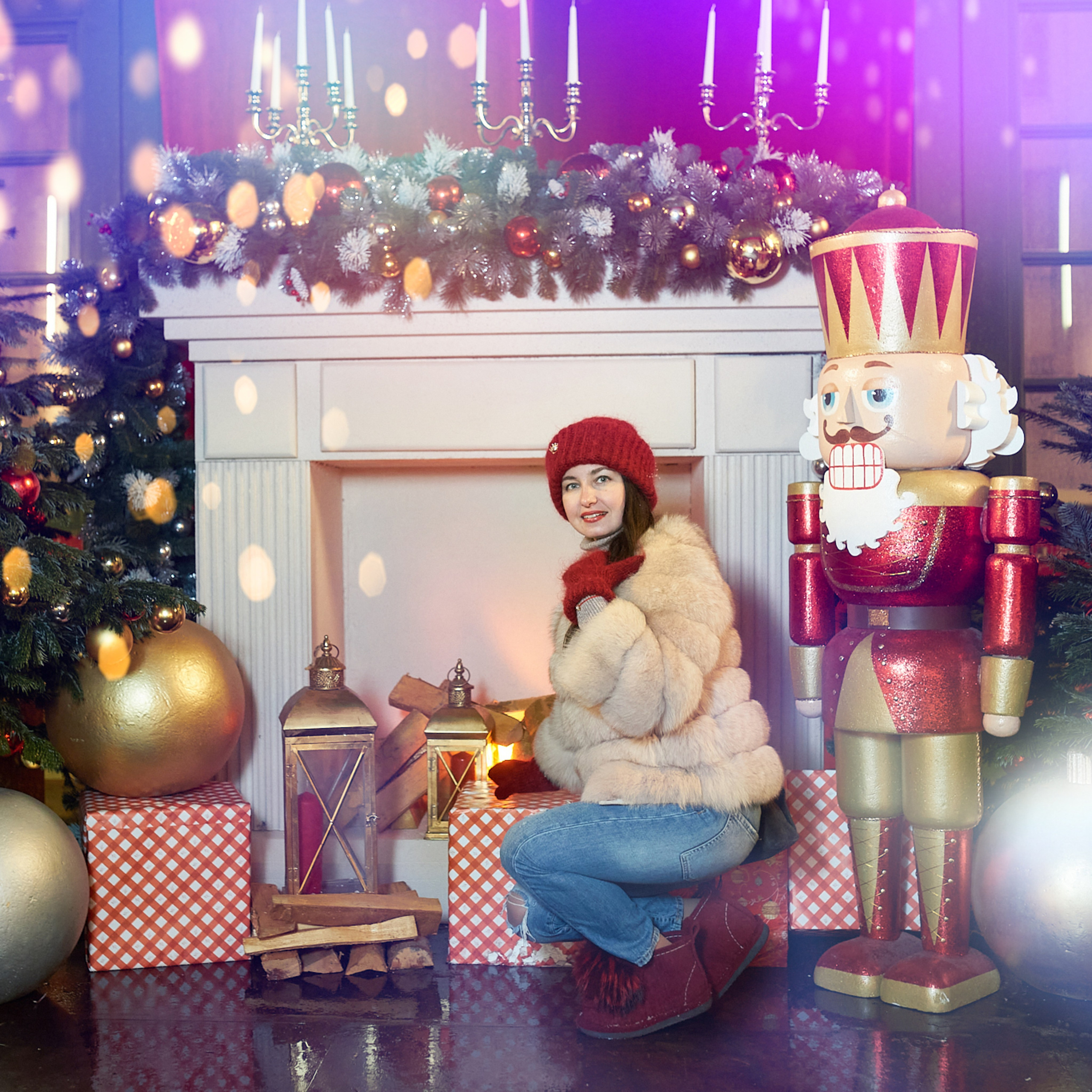 Рождество. Москва. Новый год. Фотограф Владимир Артамонов