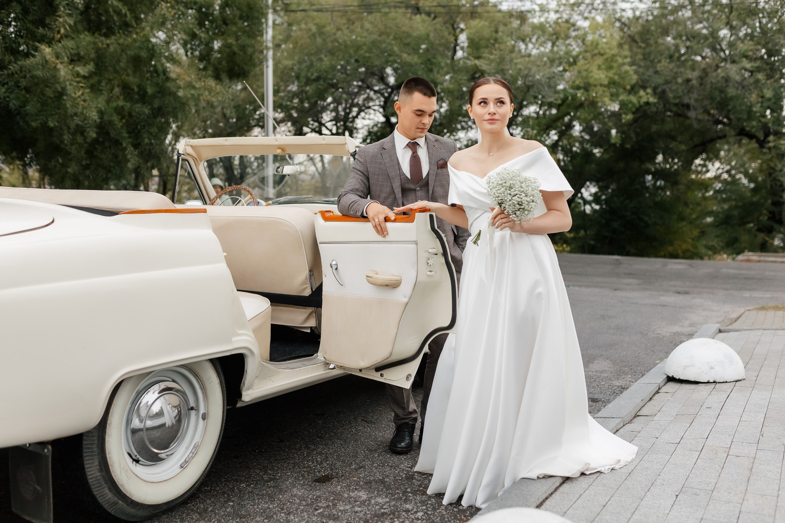 Сборы Sopka. Ретро Волга.Валентина и Иван. Свадебный фотограф в Хабаровске