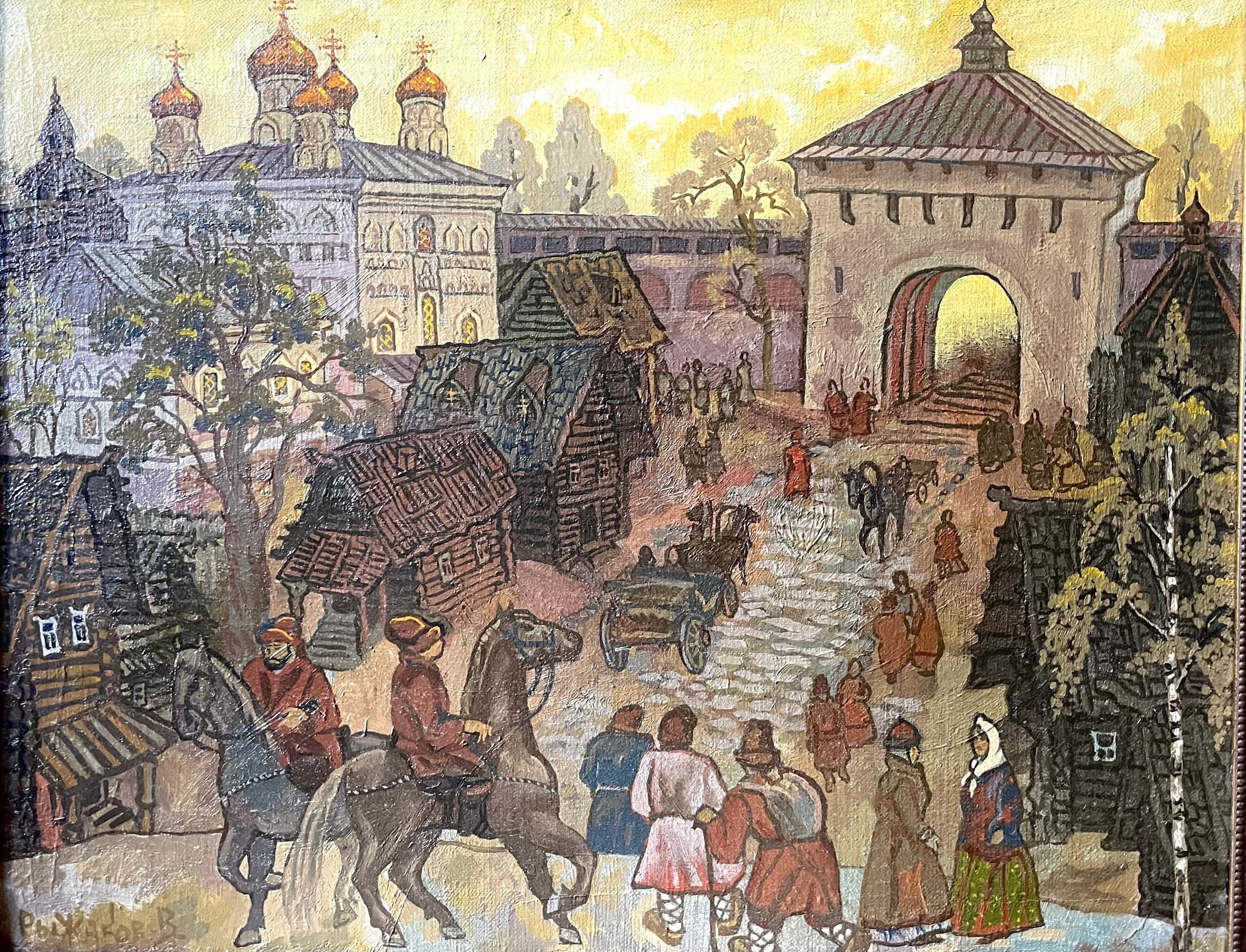 МОСКОВИЯ ИСТОРИЧЕСКАЯ. ПЕРСОНАЛЬНАЯ ВЫСТАВКА ХУДОЖНИКА ВЛАДИМИРА РЫЖАКОВА. Художественные выставки. Яркие открытия