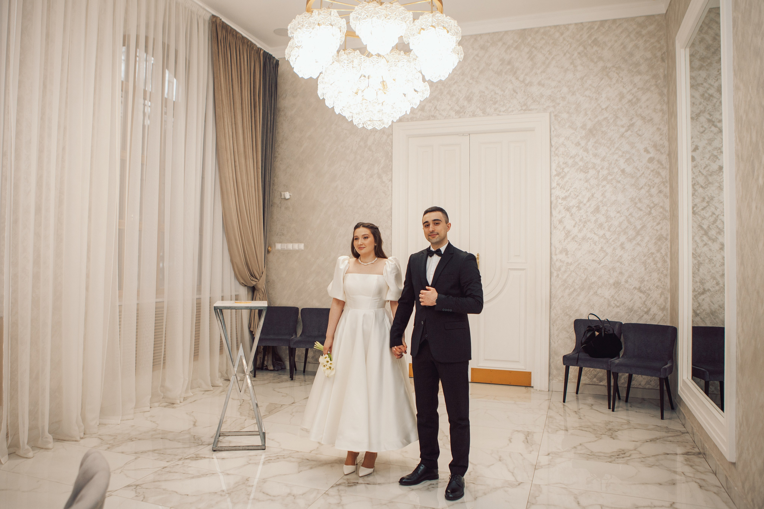 Роспись в Кутузовском ЗАГСе. Фотограф Ольга Ефремова