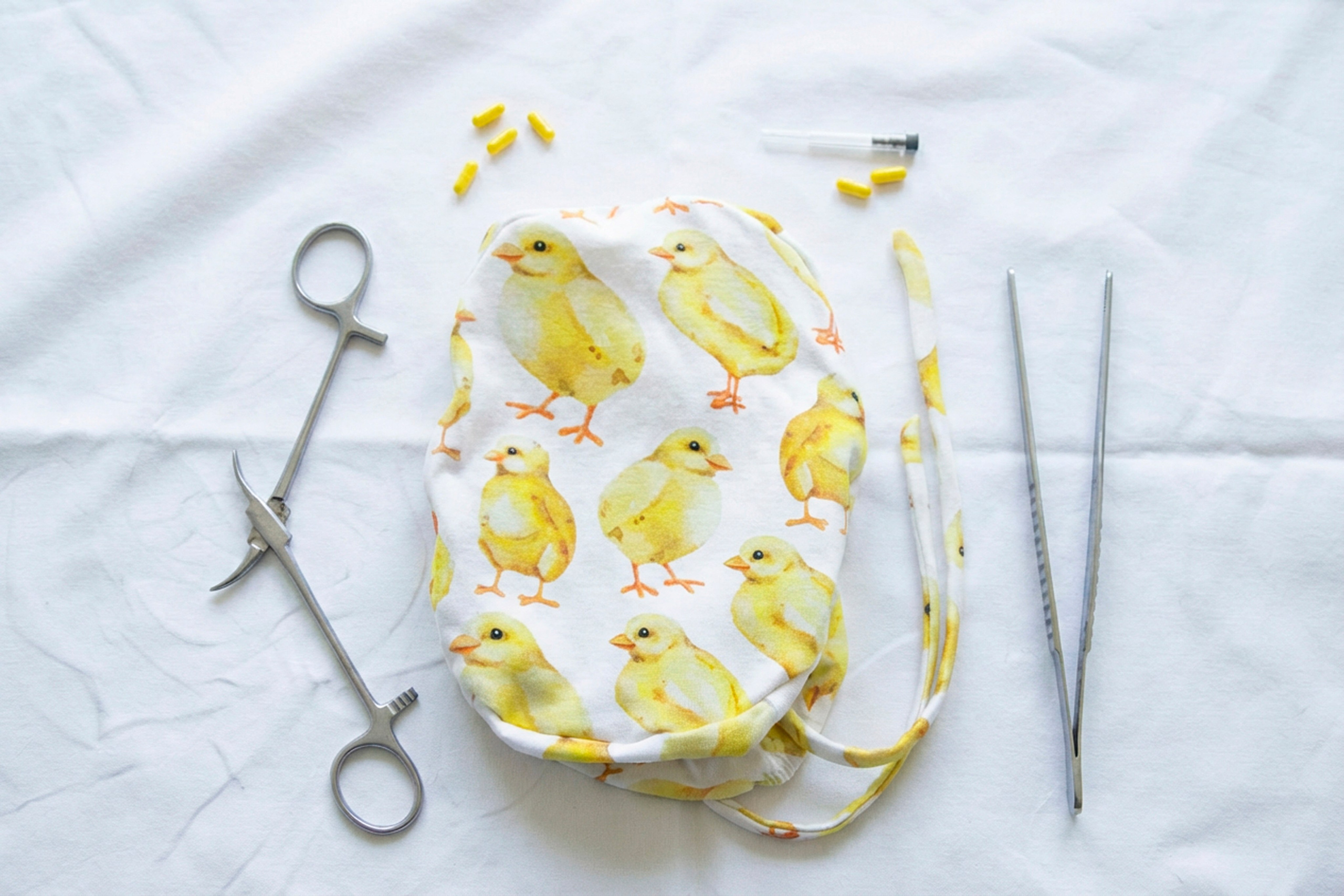 Авторские медицинские шапочки. Фотографы в Тюмени Андрей и Лидия Войвод