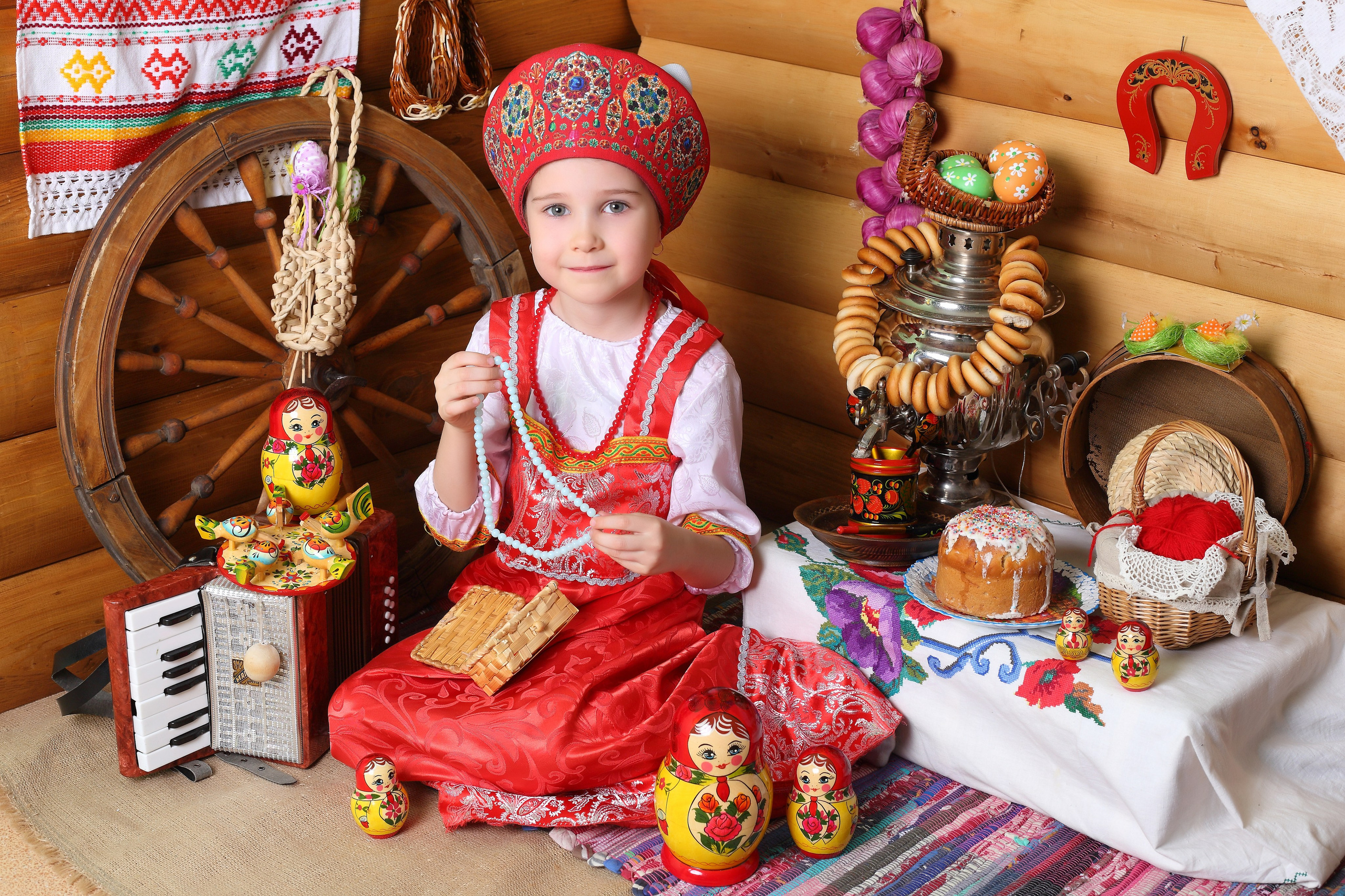 Домик в деревне. Детская выездная фотостудия