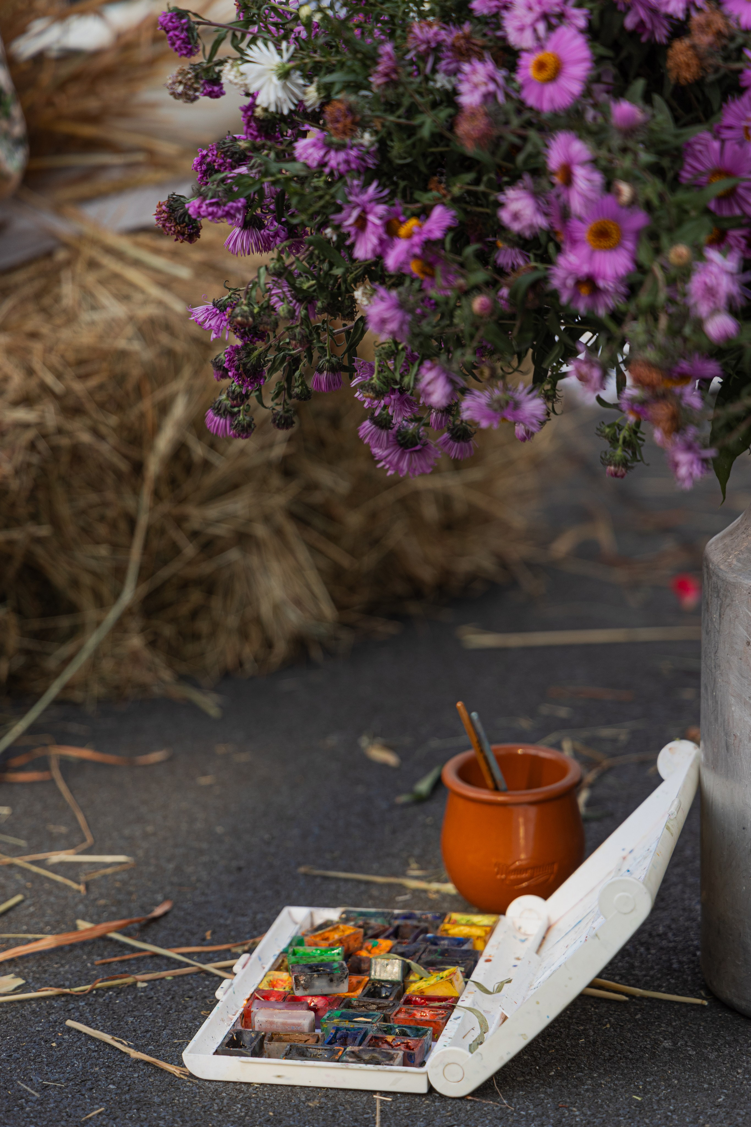 МК Осенний венок (локация на крыше). Анастасия Ракчеева Художник