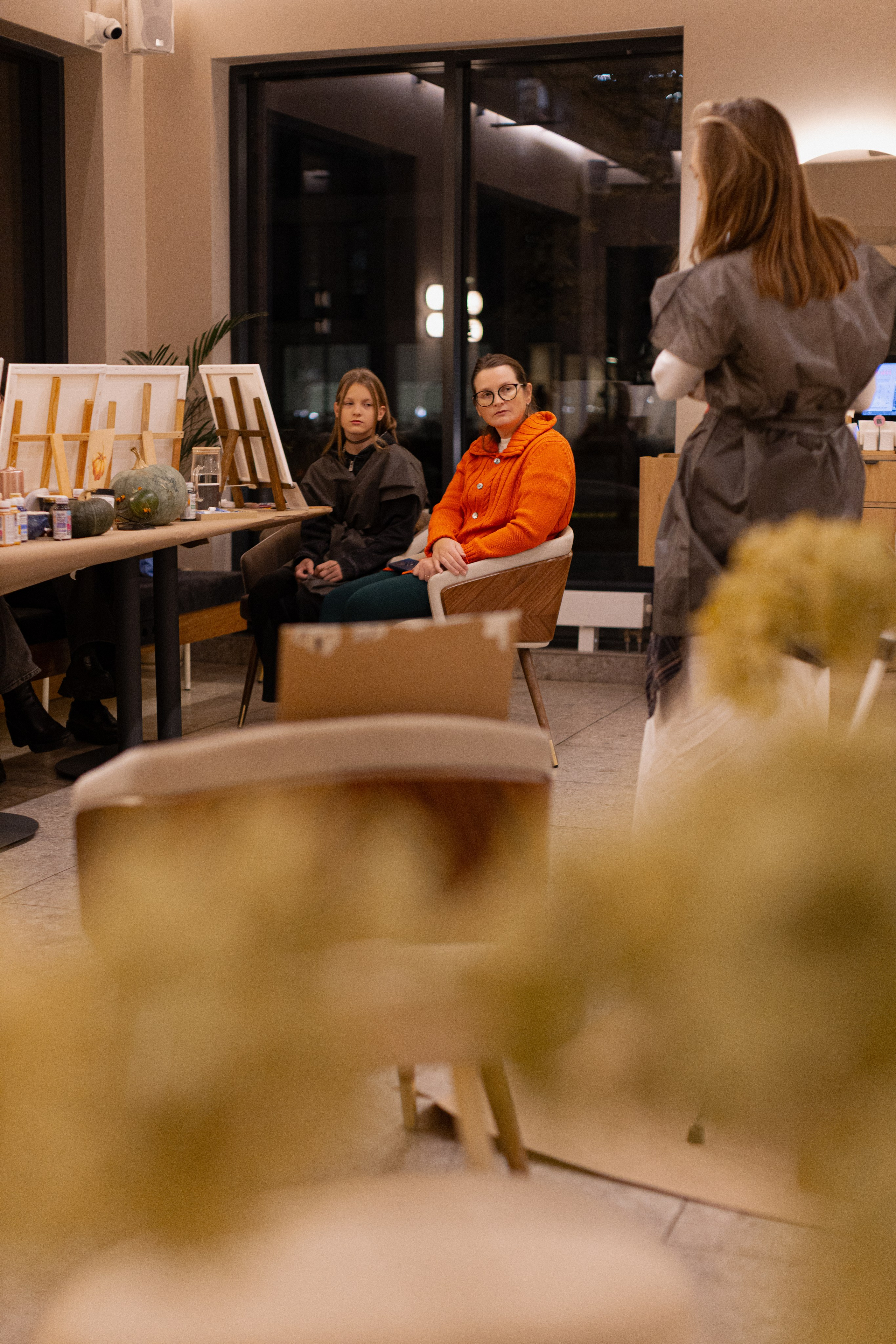 МК Тыква в кафе Здрасте. Анастасия Ракчеева Художник