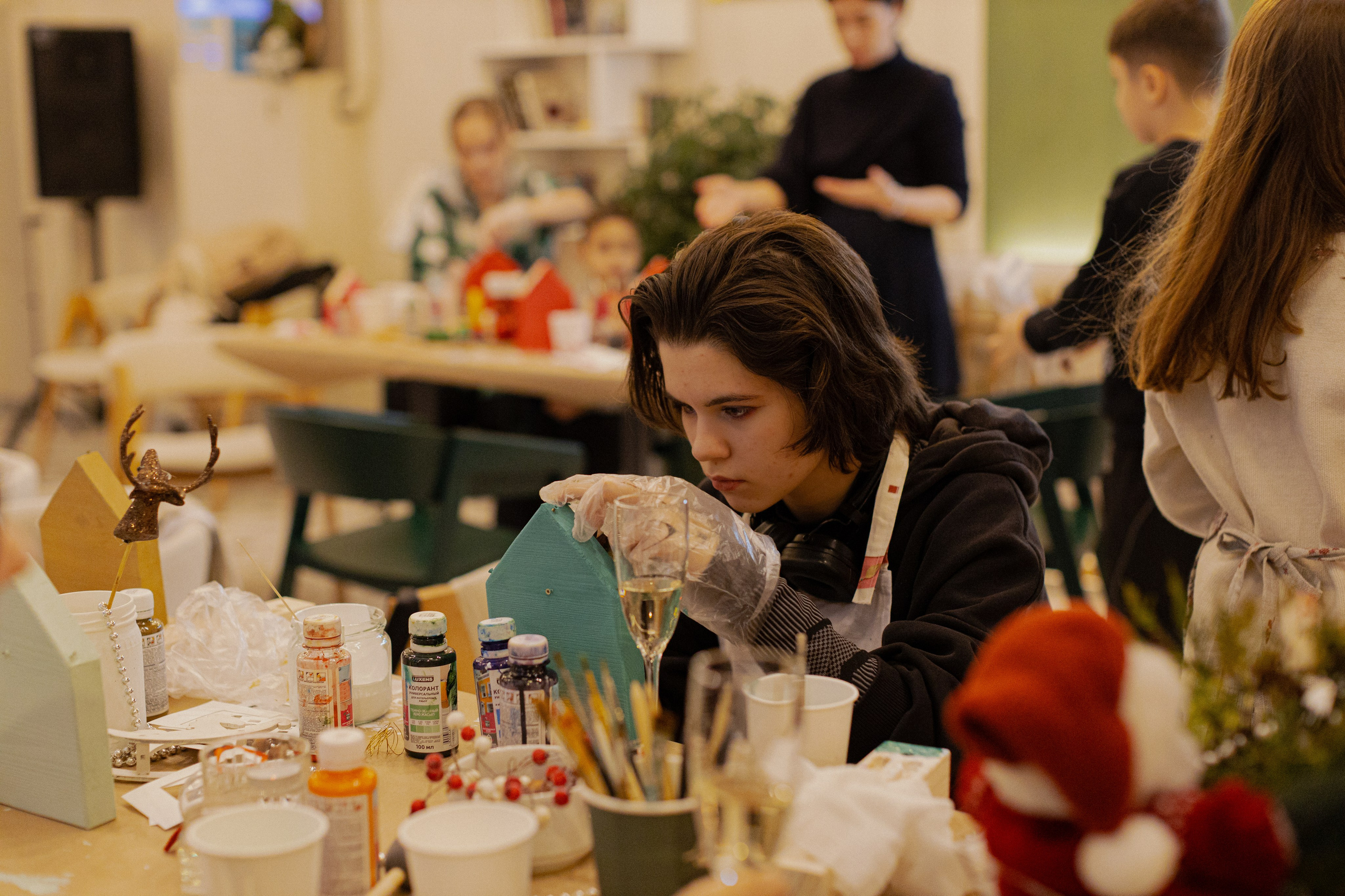 МК Домики. Анастасия Ракчеева Художник