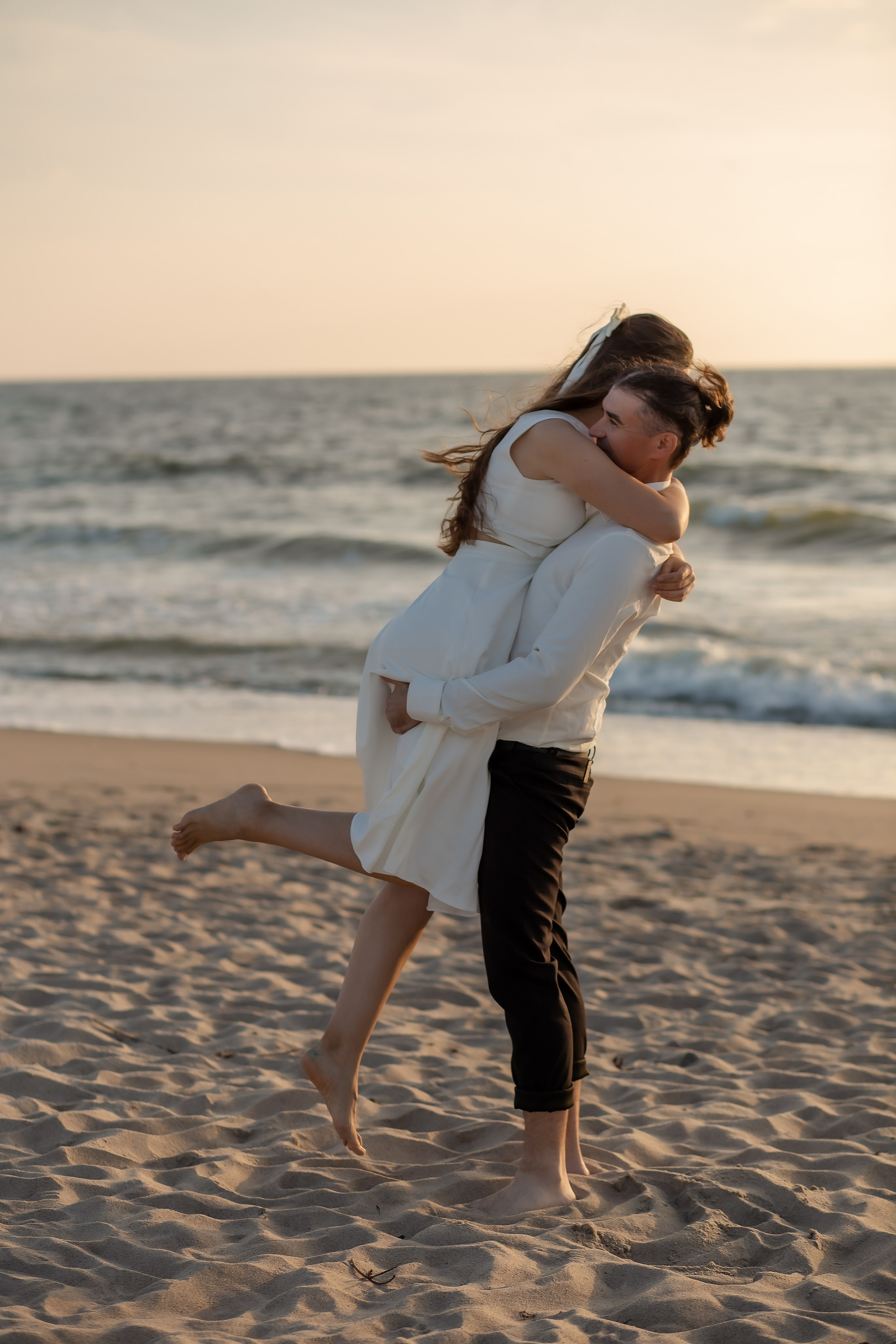 Ирина и Данил. Закат. Фотограф в Калининграде Решетникова Алина