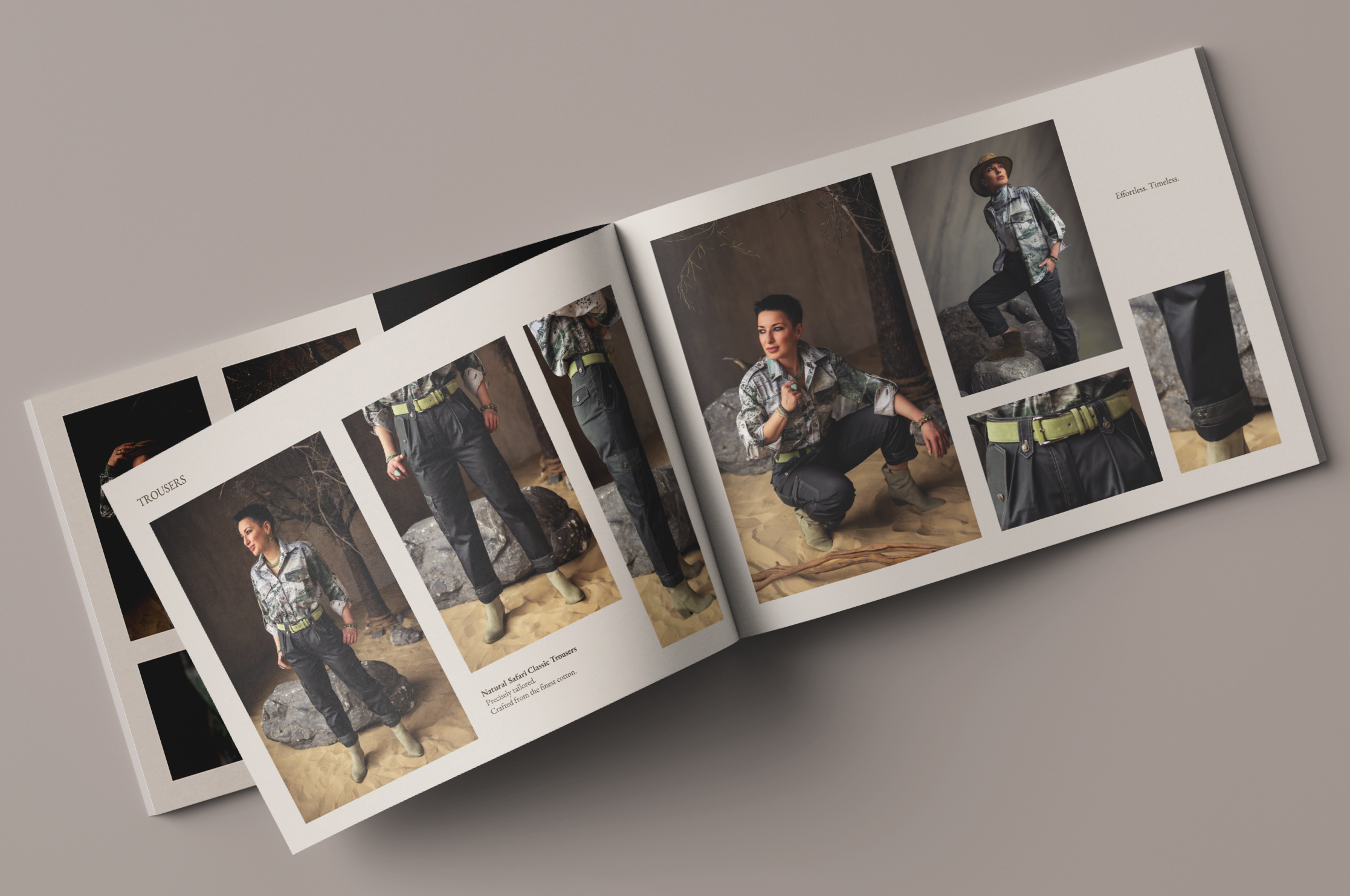 LOOKBOOK. NATURAL SAFARI FASHION