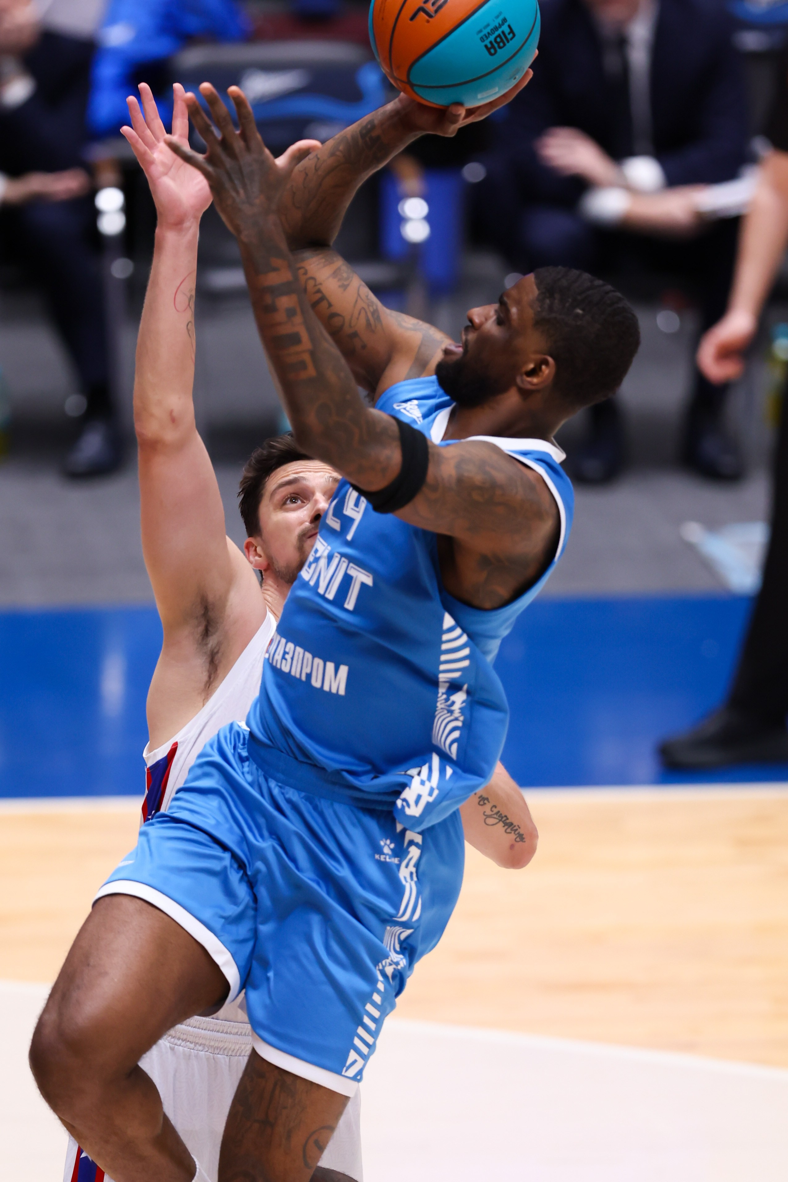 БК «Зенит» — БК «ЦСКА» финал ЕЛ ВТБ 1 игра 27.05.2025. Спортивный и репортажный фотограф Антон Тереханов