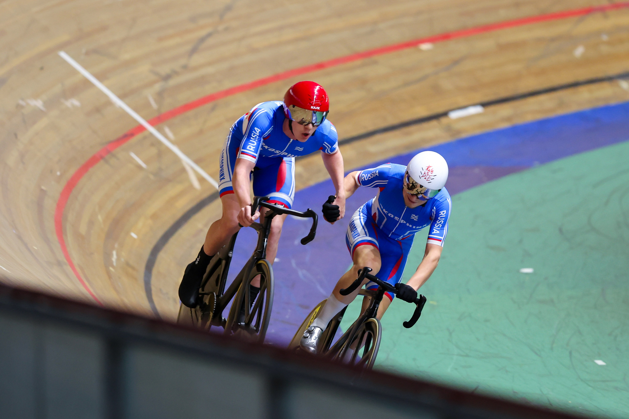 Кубок России велотрек гонка Мэдисон 21.01.2025. Спортивный и репортажный фотограф Антон Тереханов