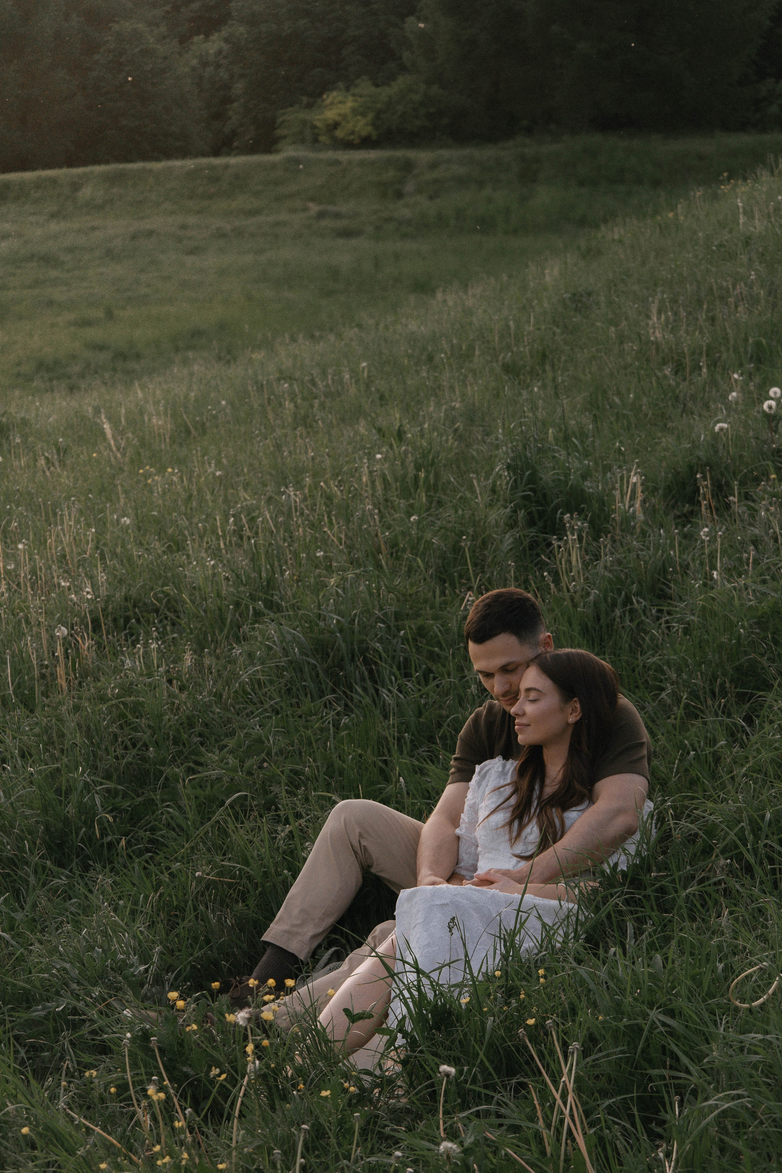 Букет полевых цветов. Семейный фотограф Химки — Москва