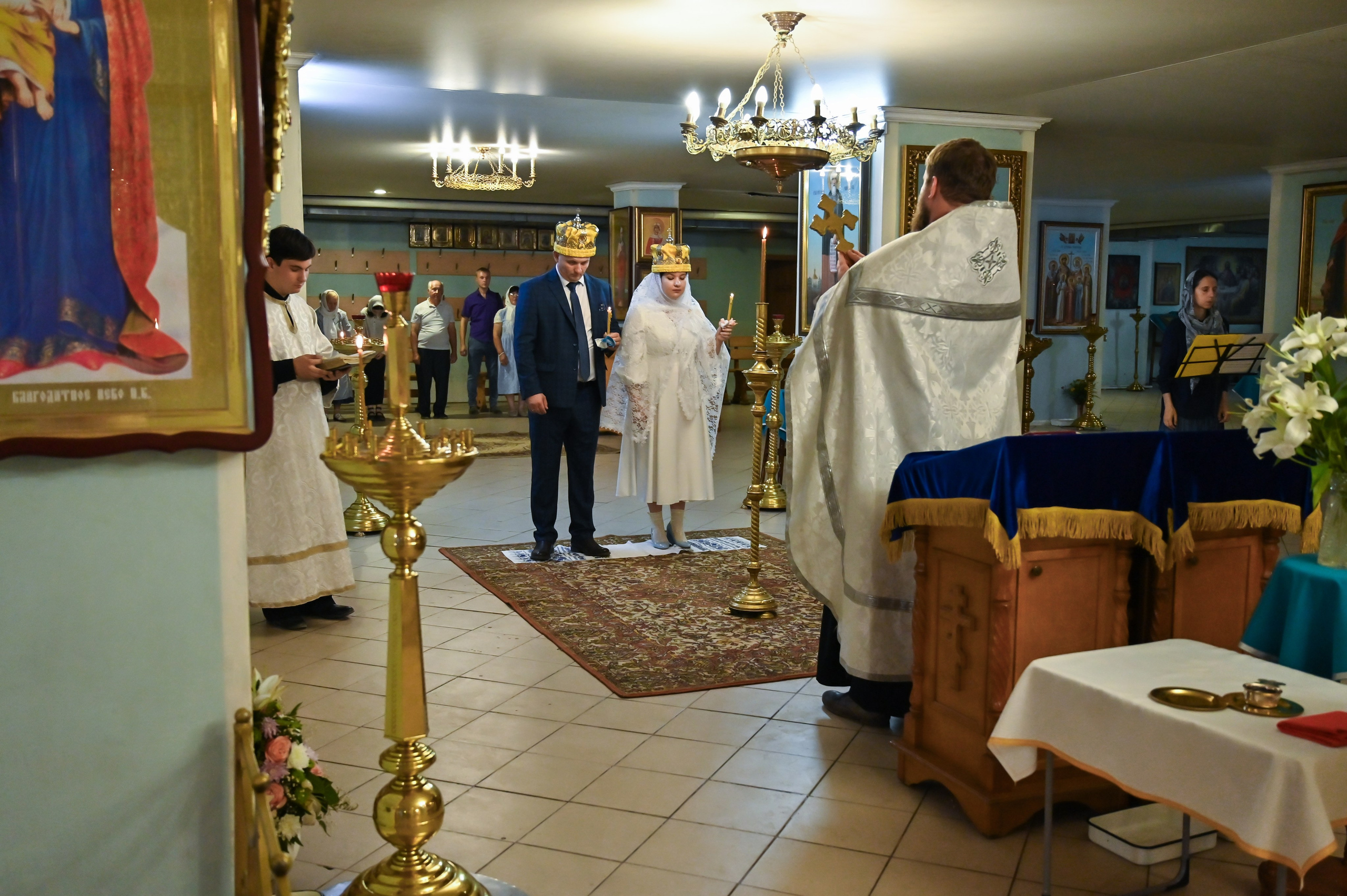 Венчание Андрей и Елена. Репортажный и свадебный фотограф в Липецке Иван Первойкин