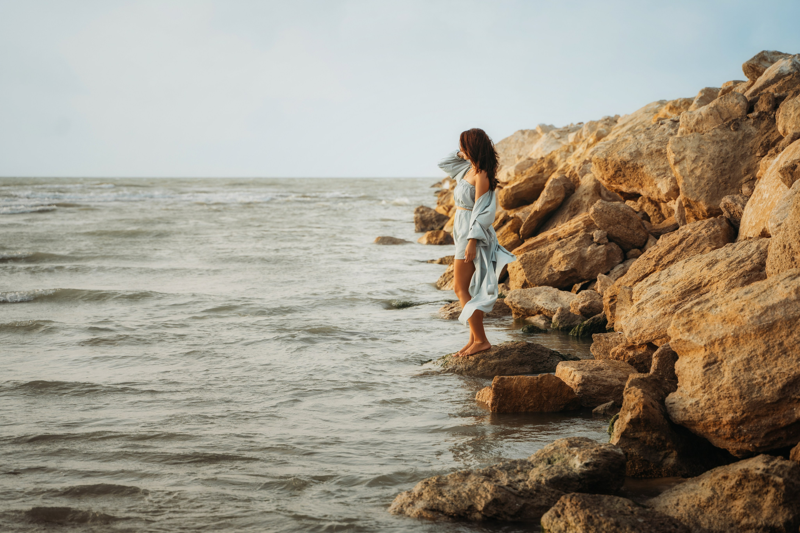 Море, скалы, закат и ты. Детский и семейный фотограф Ташкент Наталья Кривенко