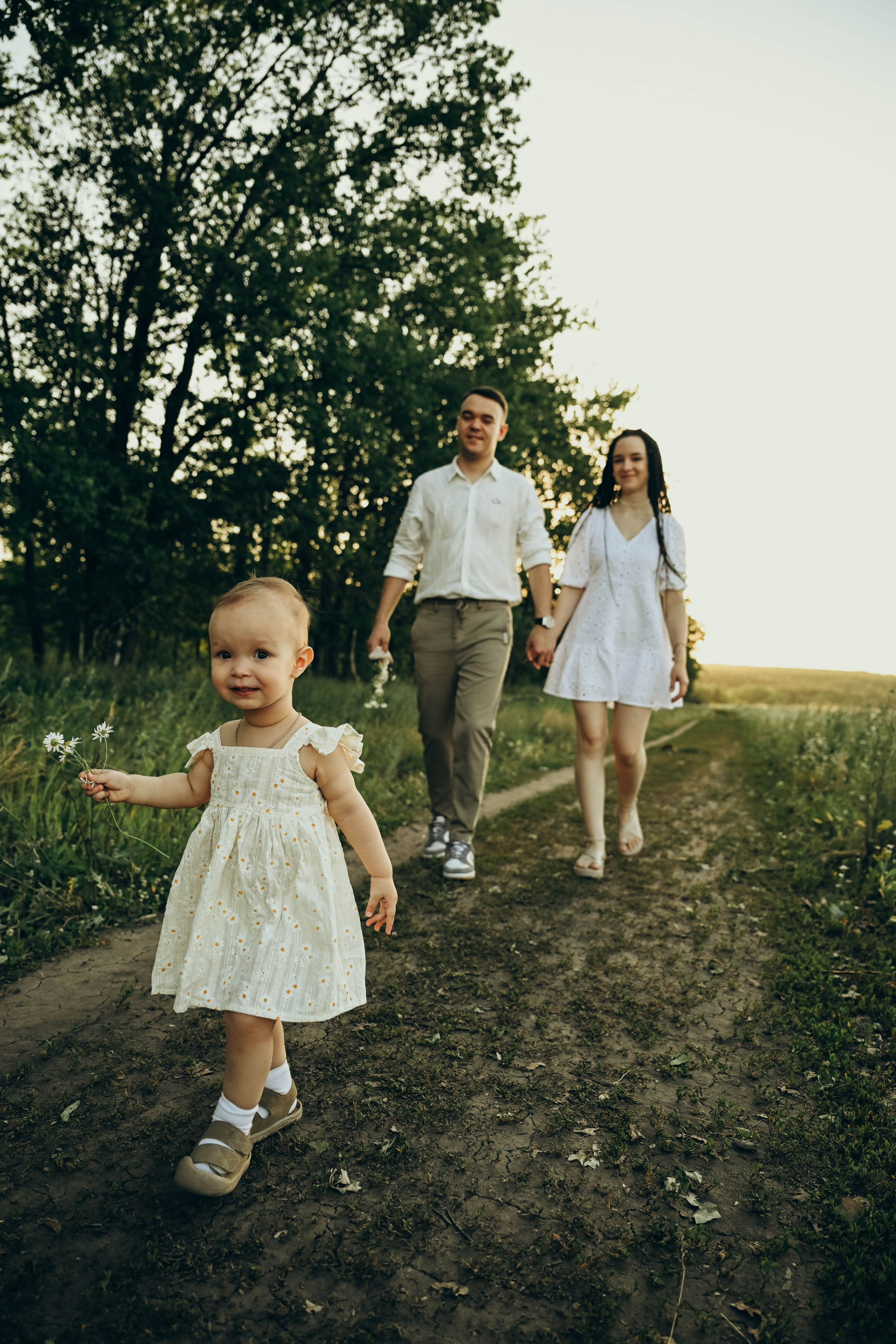 Ромашковое поле. Семейный фотограф в Москве Люберцах Ирина Вронская