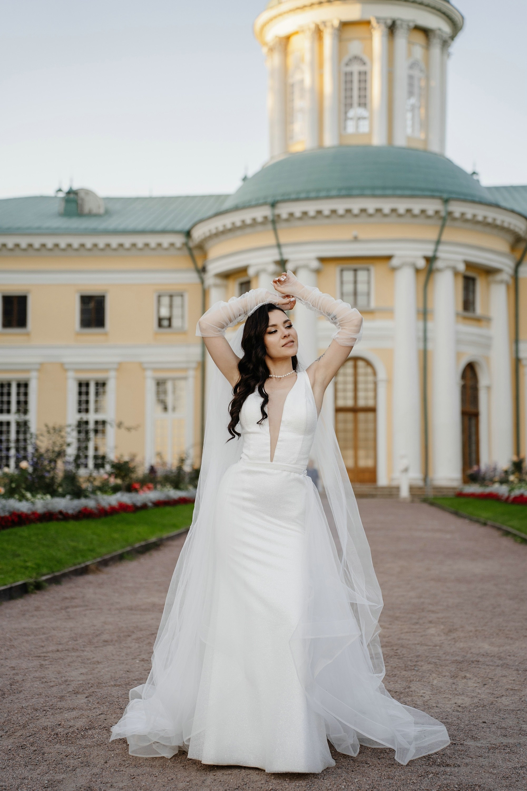 Свадьба в усадьбе Архангельское. Свадебный и семейный фотограф в Москве Светлана Зоткина