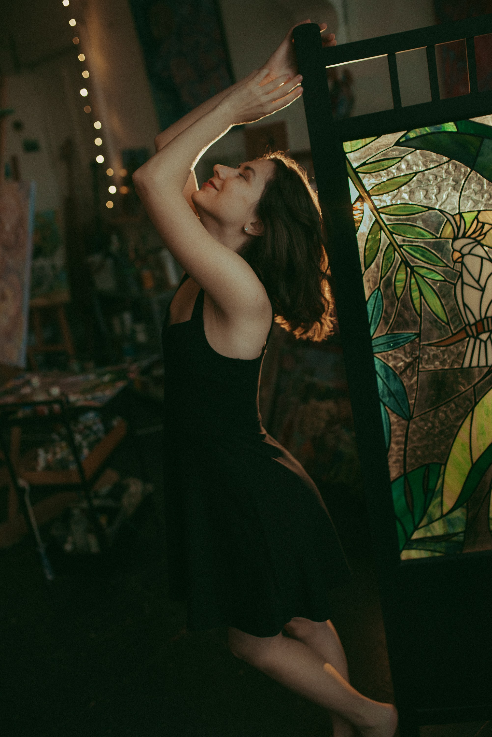 Даша в Мастерской. Семейный и детский фотограф в Новосибирске и Краснообске — Анна Ким