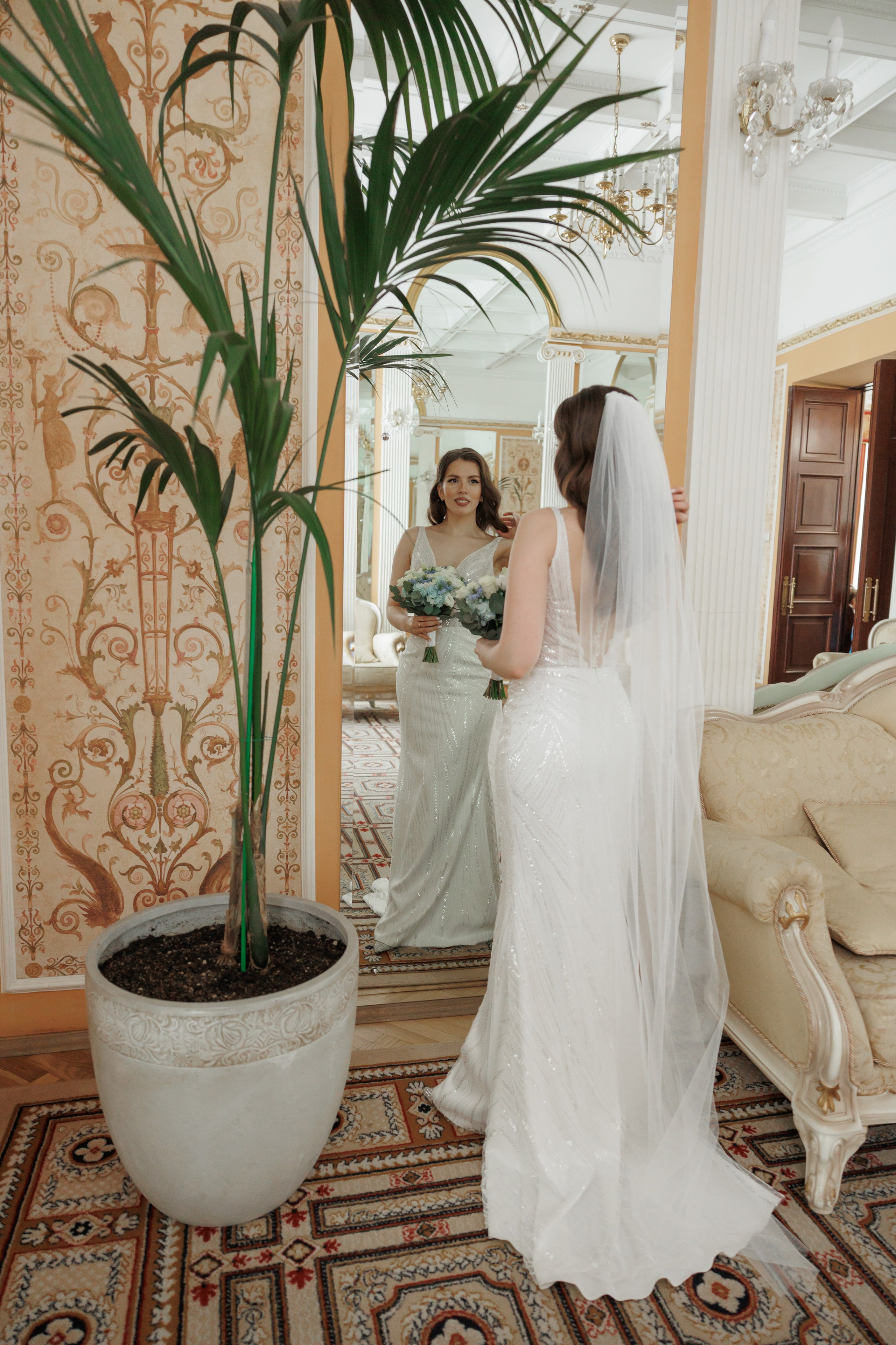 Даша и Дима, Грибоедовский ЗАГС. Свадебный и репортажный фотограф (Москва, Королев и другие)