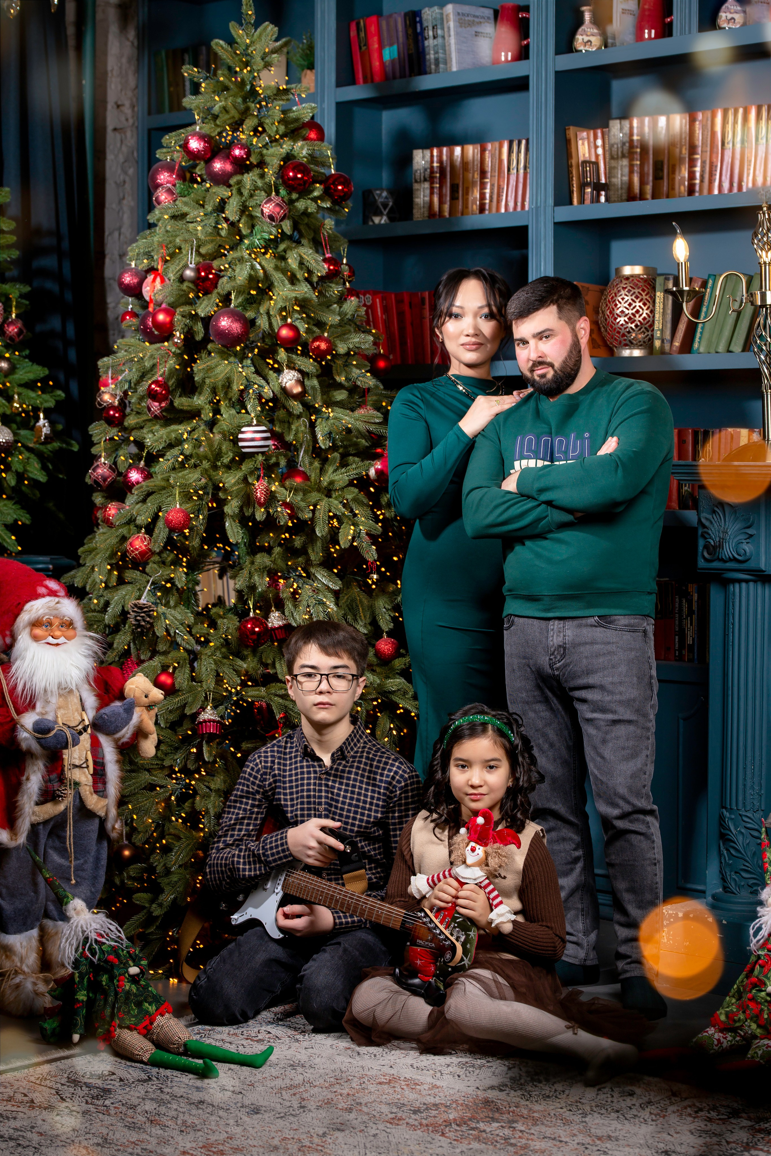 Новогодняя семейная съемка. Коммерческий и репортажный фотограф в Алматы — Jora Abramov
