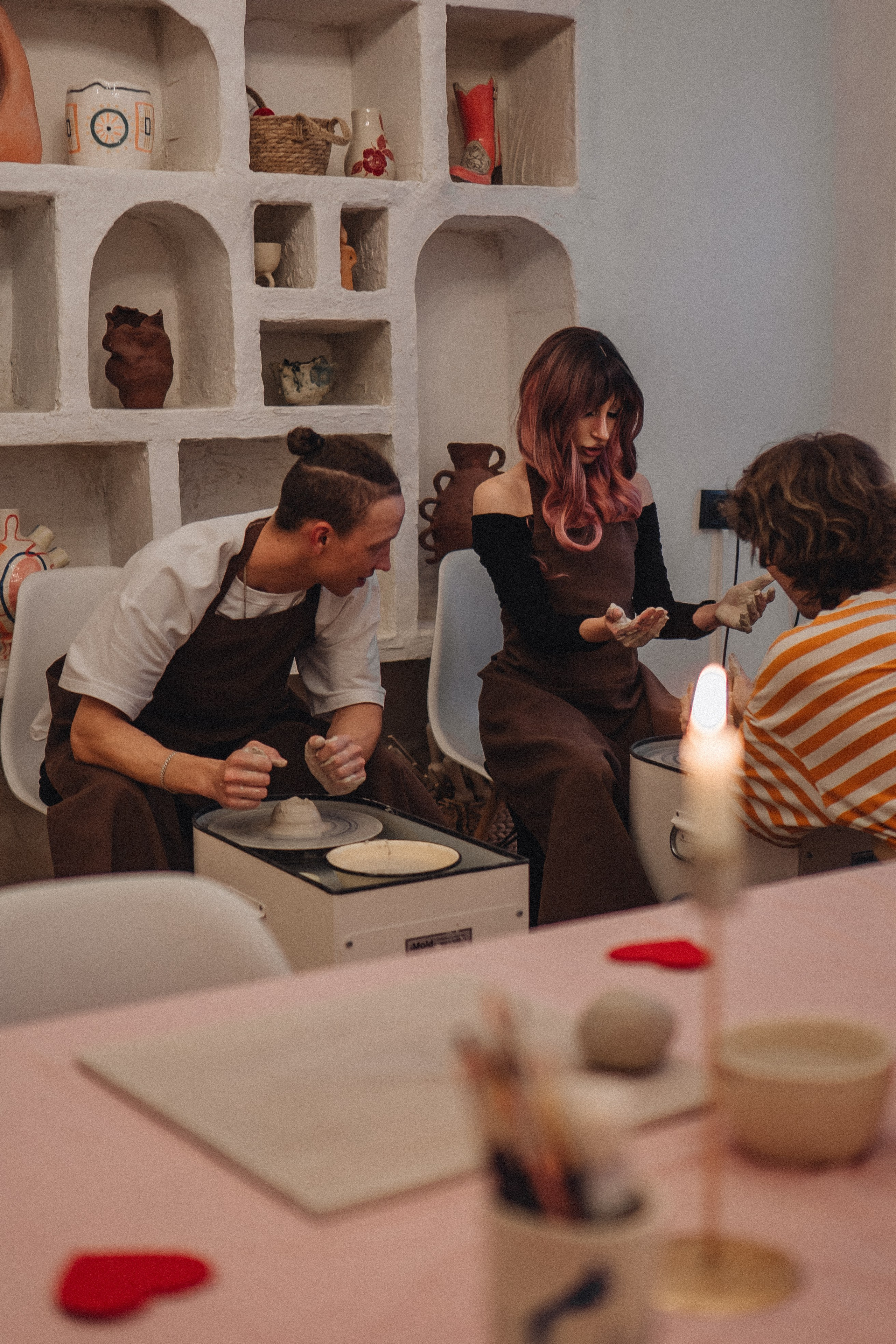 СВИДАНИЕ В ГОНЧАРНОЙ МАСТЕРСКОЙ. Профессиональный фотограф, Санкт-Петербург — Виктория Богомолова