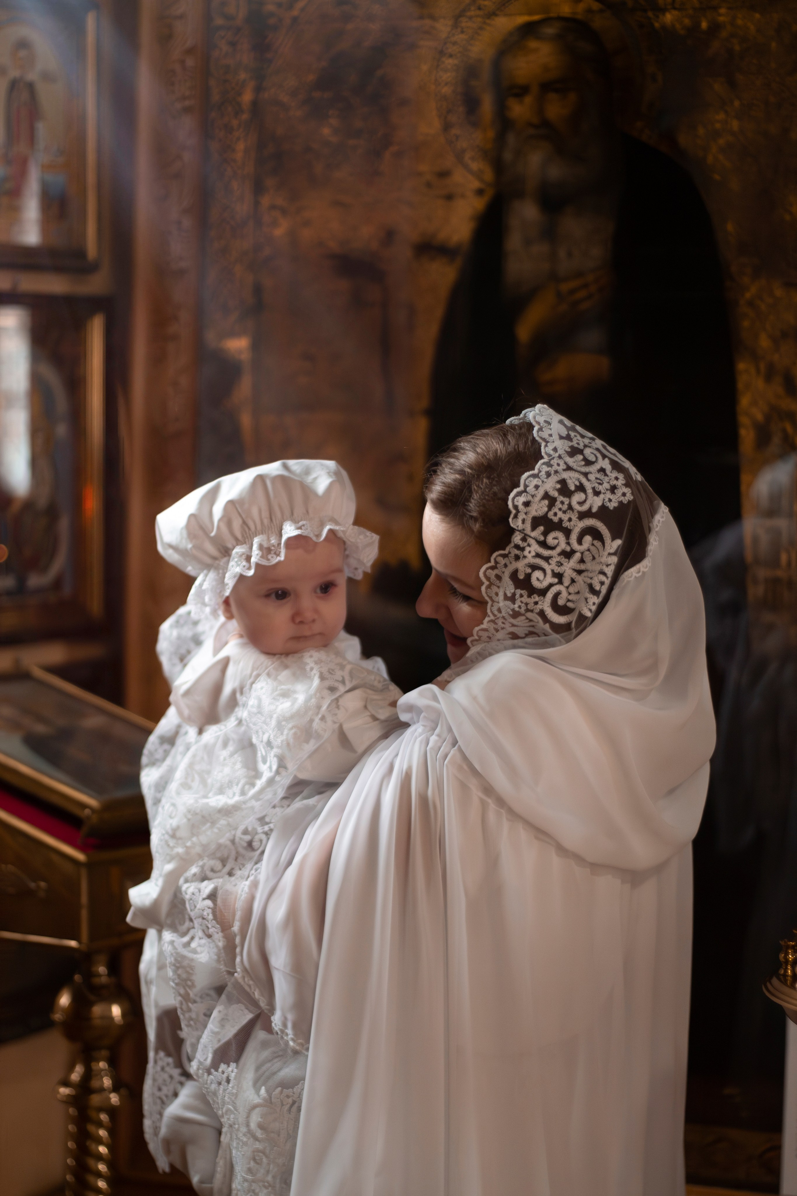 Таинство крещения, Крещение в Бологое, Крещение, платок на крещение. Свадебный и семейный фотограф Бологое Тверь — Ninel