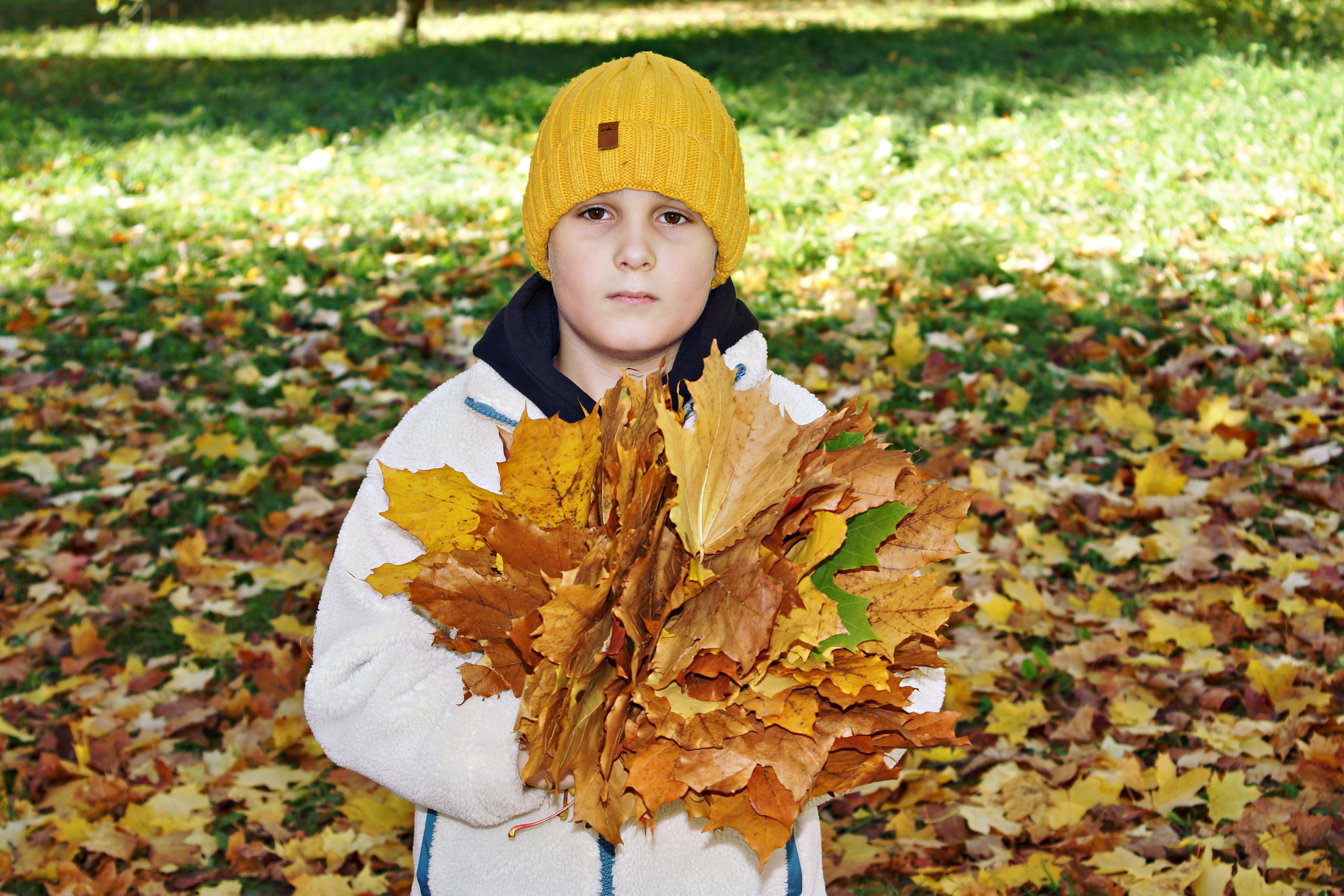 Осенняя фотосессия в детском саду г. Йошкар-Ола