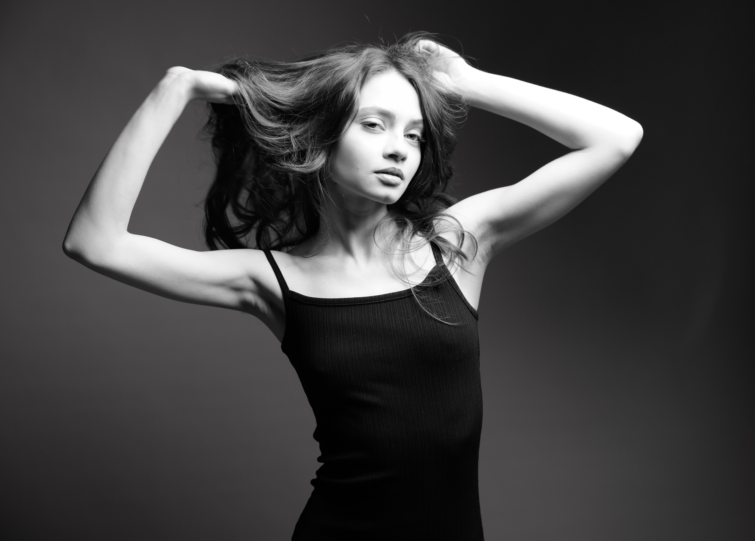 Karina. Studio shooting. Personal website of photographer Dmitry Raikin