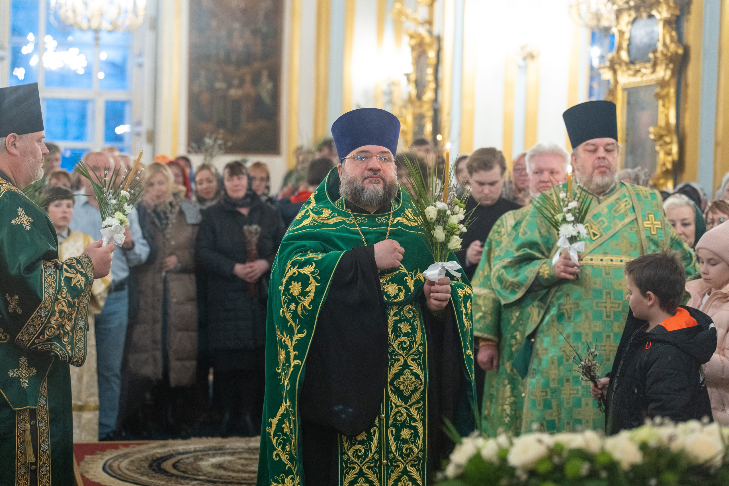 Суббота 6-й седмицы, ваий. Лазарева суббота. Воскрешение прав. Лазаря. НИКОЛО-БОГОЯВЛЕНСКИЙ МОРСКОЙ СОБОР