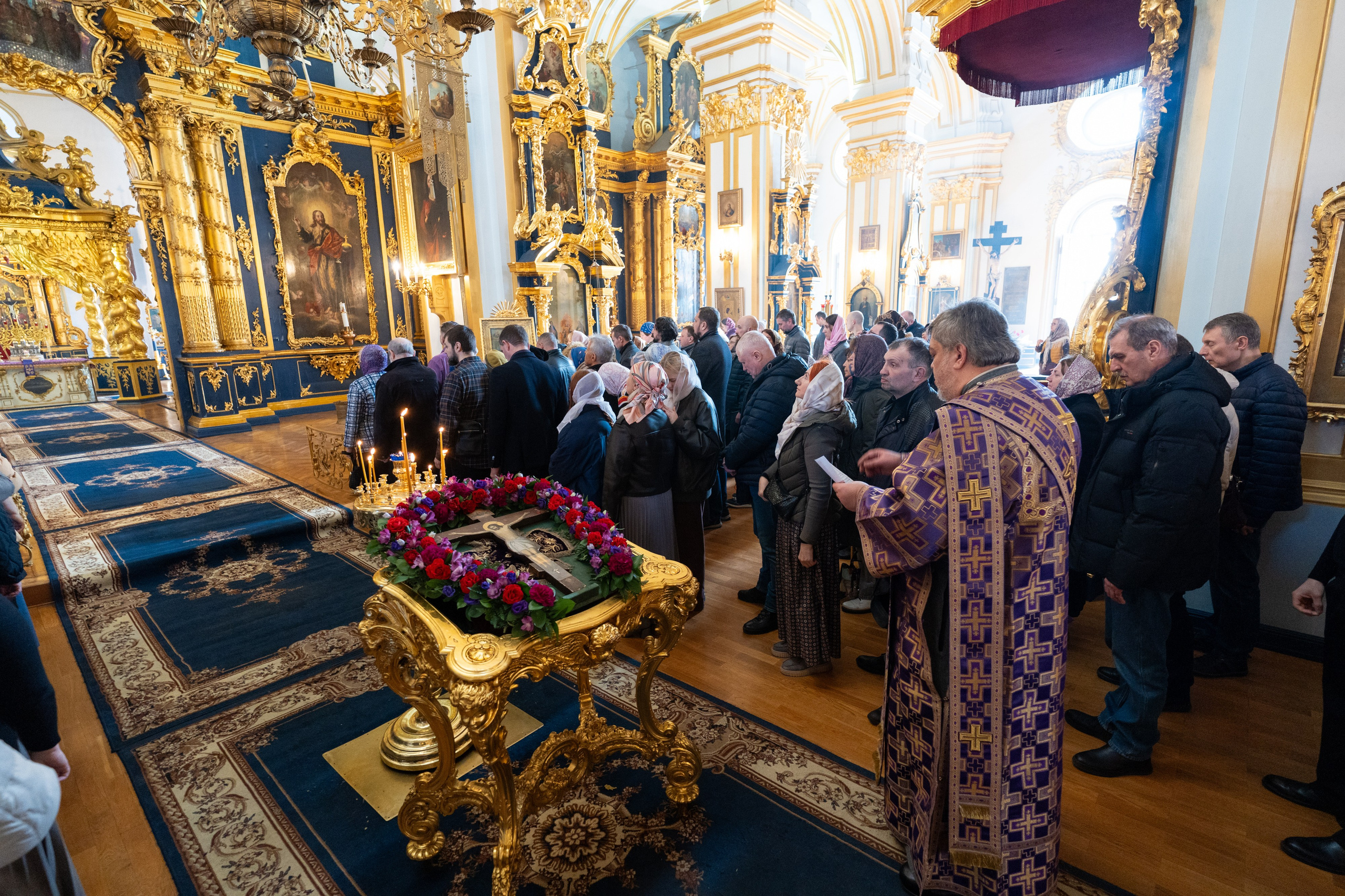 Неделя 3-я Великого поста, Крестопоклонная. НИКОЛО-БОГОЯВЛЕНСКИЙ МОРСКОЙ СОБОР