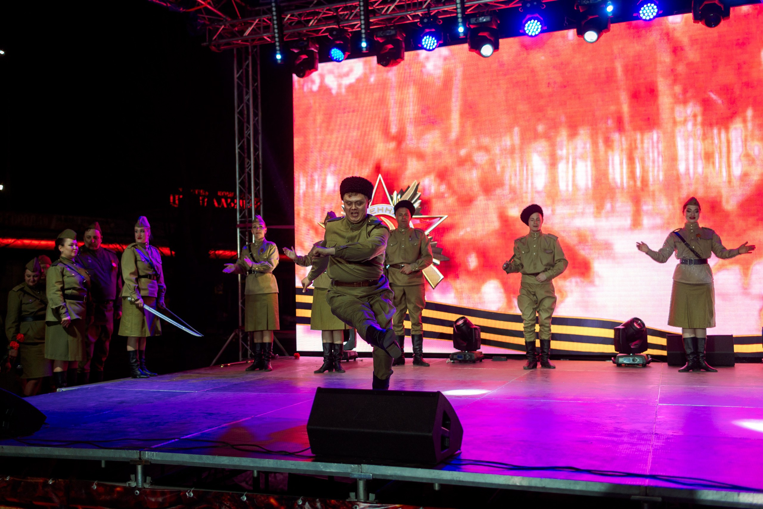 Концерт приуроченный к празднованию 80 лет победл. Свадебный и семейный фотограф в Улан-Удэ