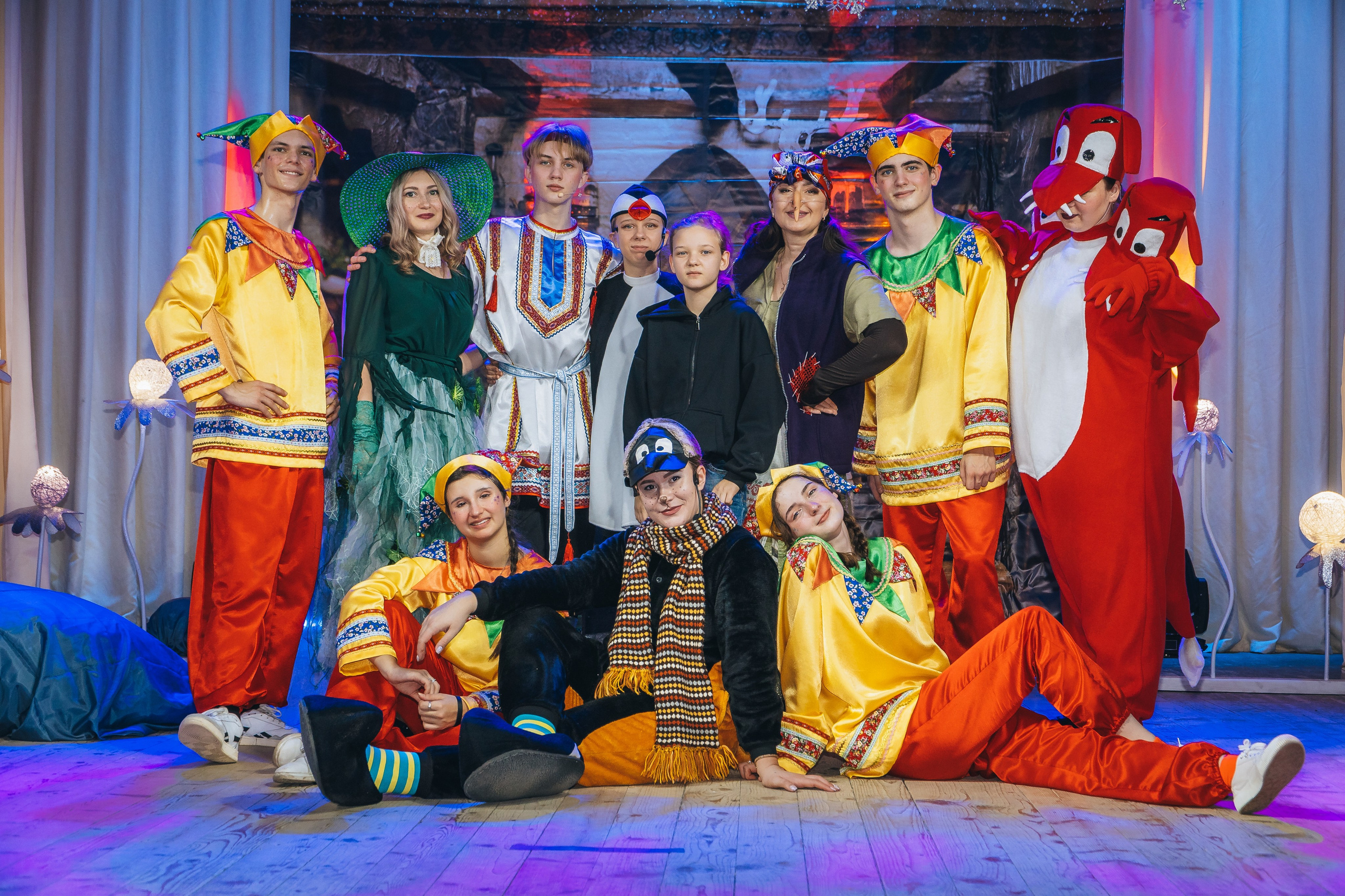 «Сказка о Новом годе и богатыре настоящем». Новотитаровский Дом культуры