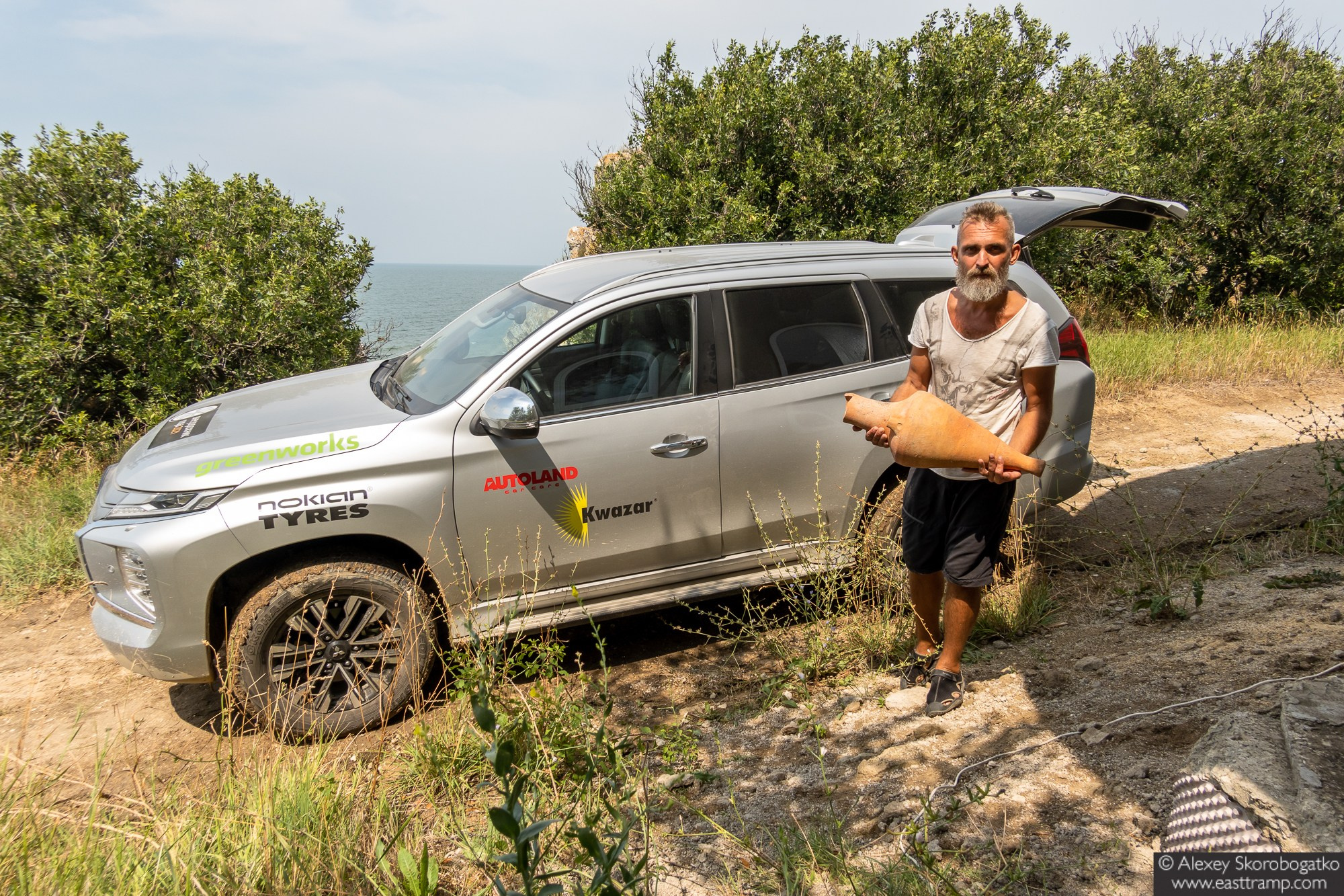 Археологические раскопки некрополя Кыз-Аул в Крыму. Фотограф Алексей Скоробогатько