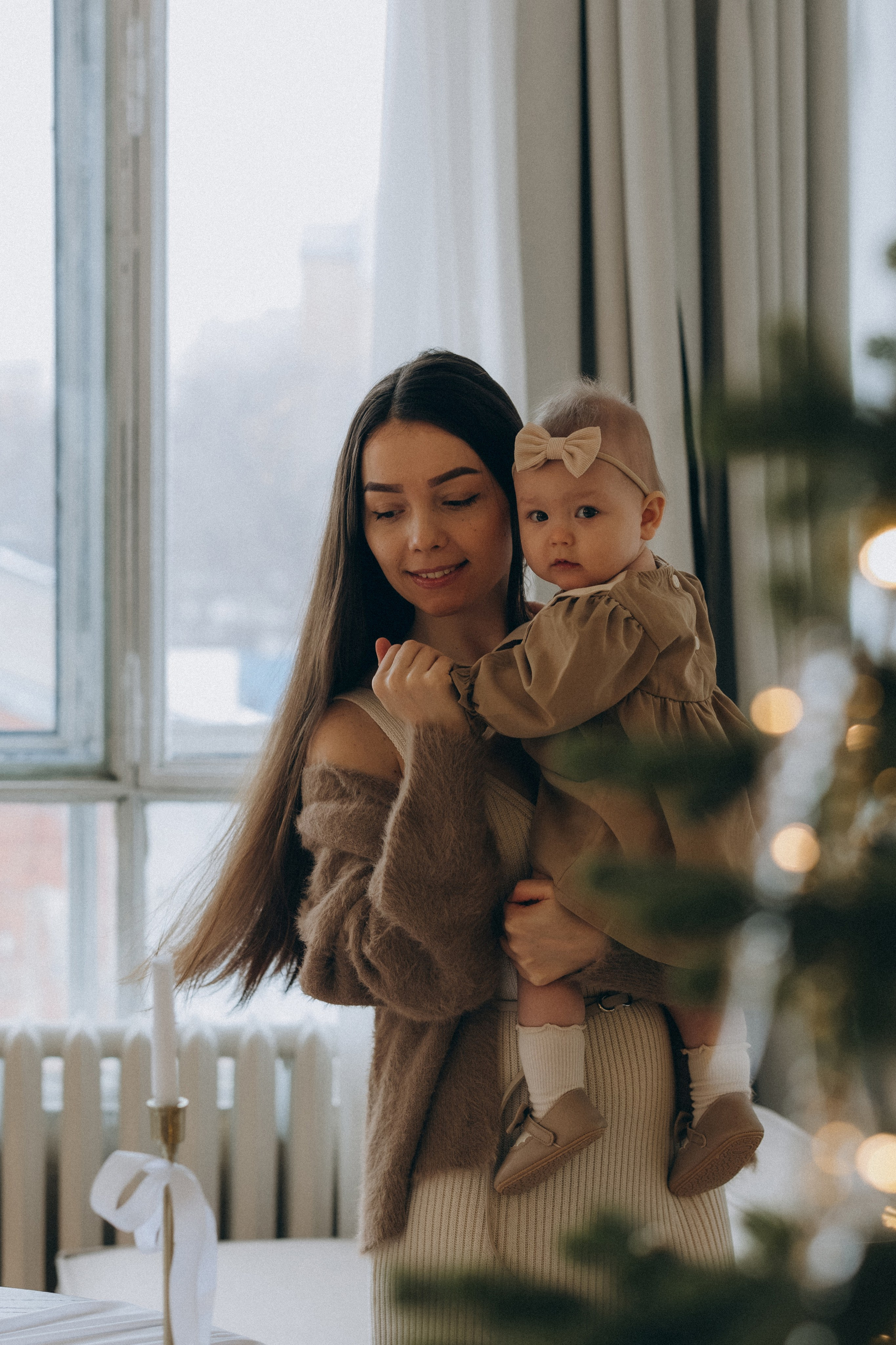 Семейная новогодняя фотосессия. Фотограф Москва Виктория-Антуанетта