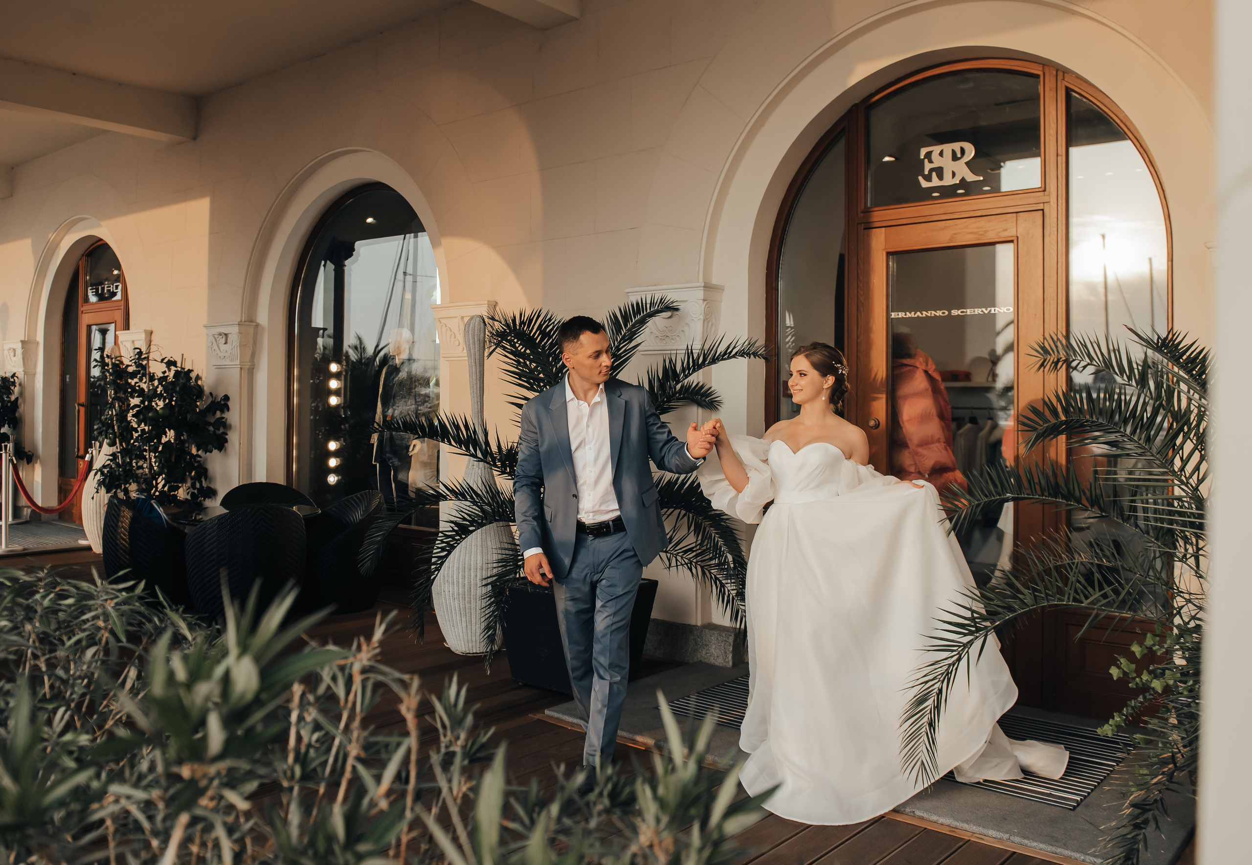 Теплая октябрьская свадьба. Фотограф Сочи Евгений Соколов