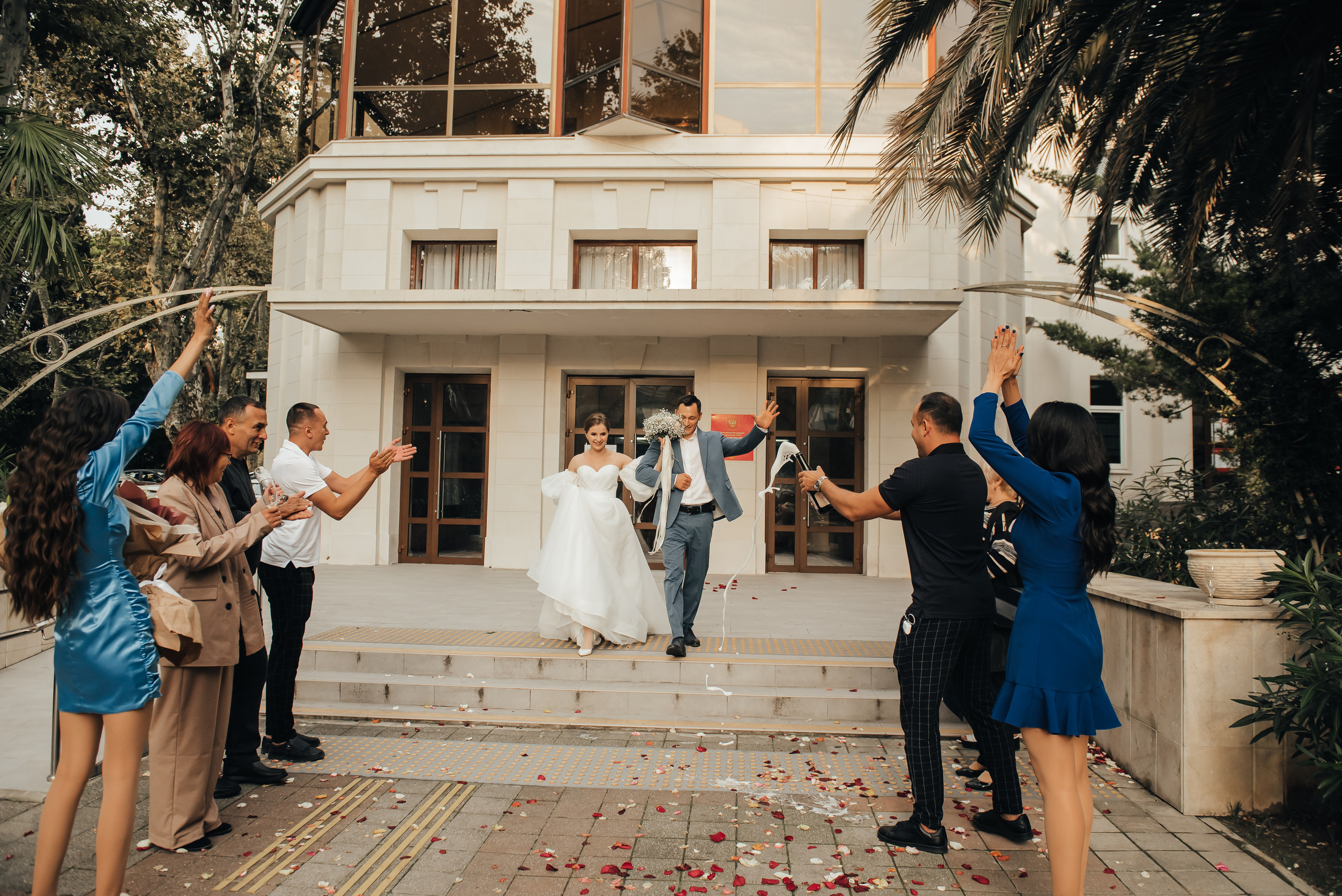 Теплая октябрьская свадьба. Фотограф Сочи Евгений Соколов