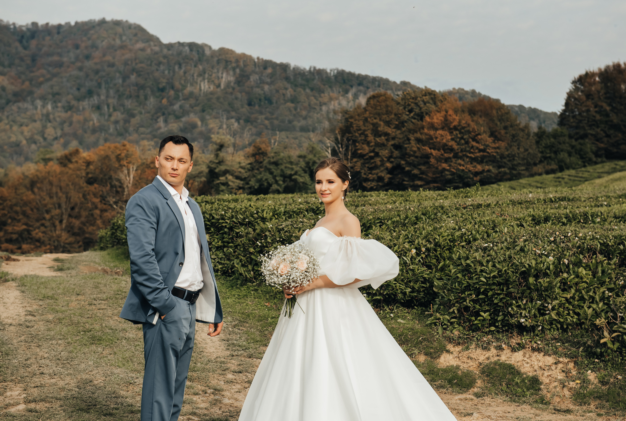 Теплая октябрьская свадьба. Фотограф Сочи Евгений Соколов