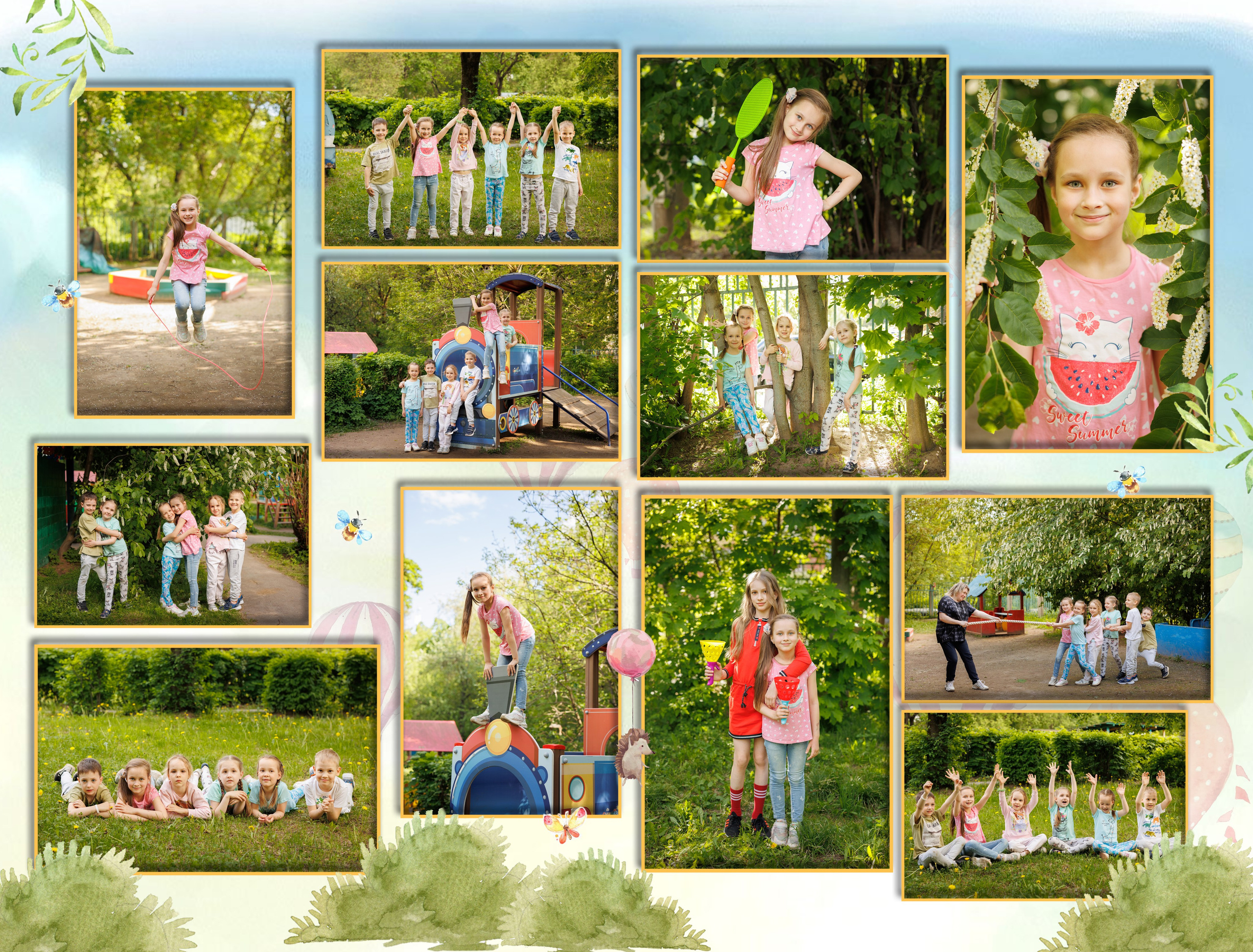 ДС на 10 разворотов индивидуальй. Семейный и индивидуальный фотограф в Химках и Москве