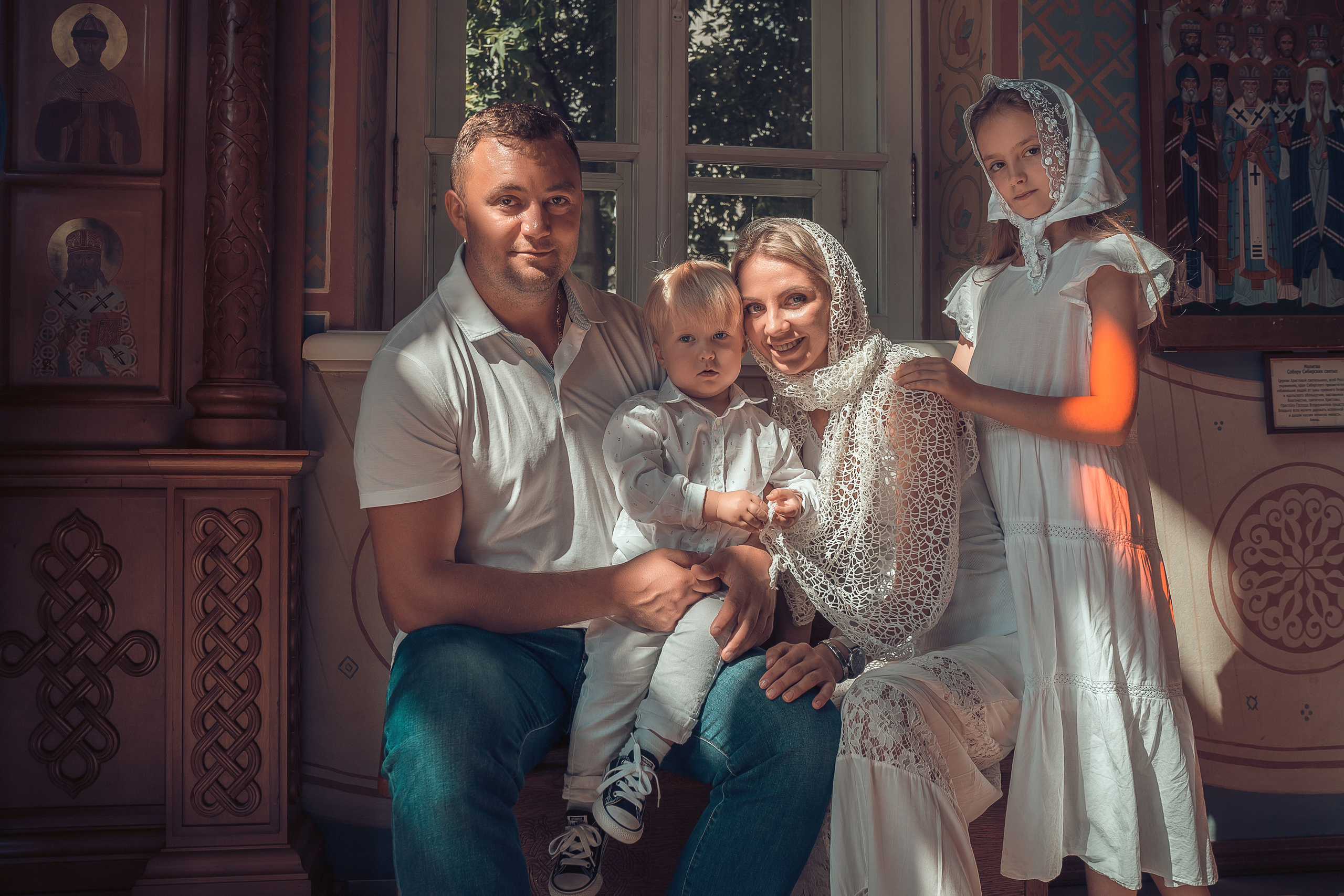 Крещение Артемия Храм Иоанна Предтечи. Фотограф на Крещение и Венчание в Красноярске Рамазанова Юлия