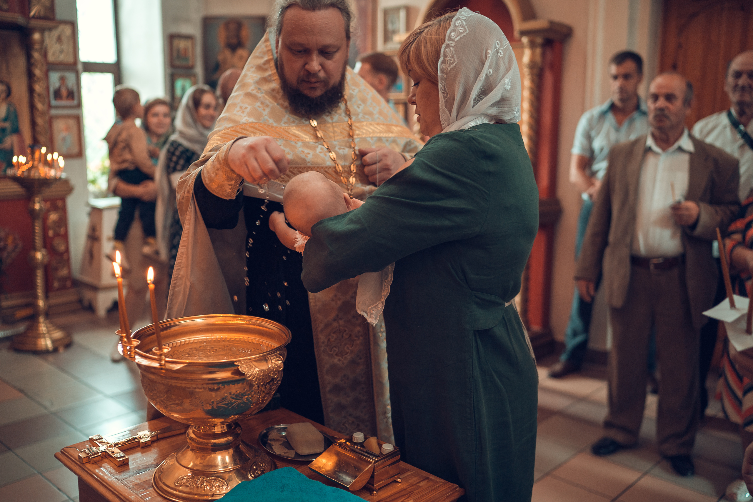 Крещение Марии Храм святого апостола и евангелиста Луки. Фотограф на Крещение и Венчание в Красноярске Рамазанова Юлия